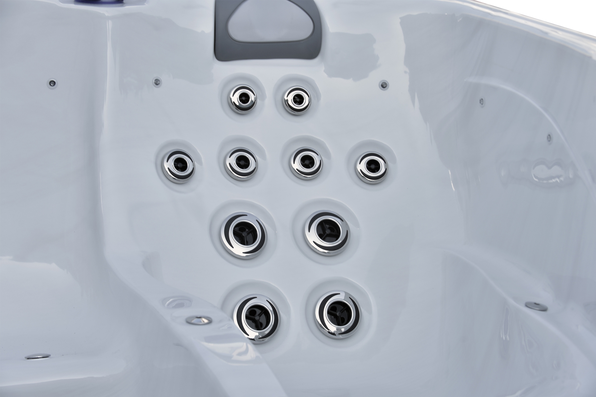 Wanna ogrodowa z hydromasażem Aquess Zenya 5202 Grey / Brown 5-osobowa