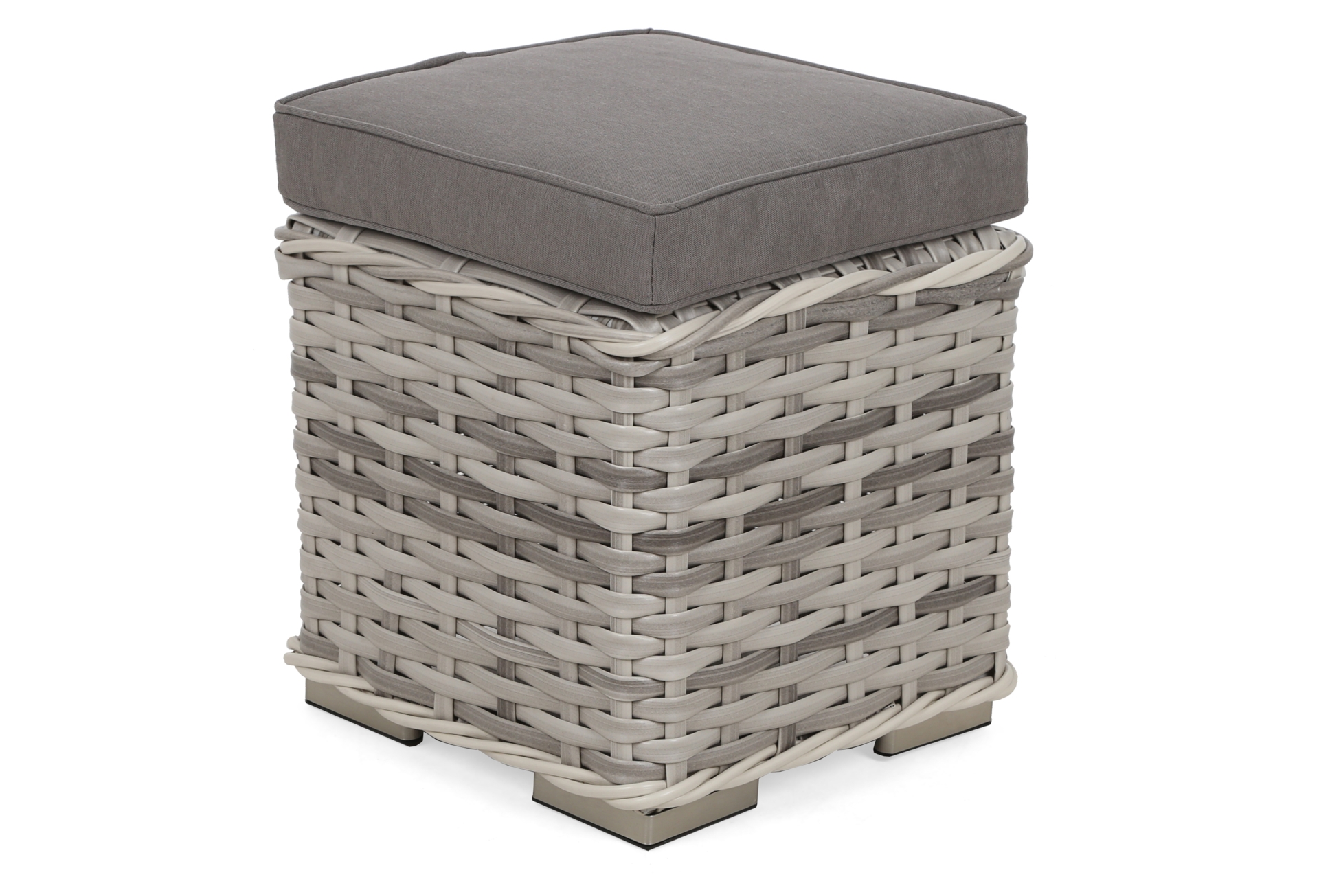 Narożny zestaw mebli ogrodowych Foggia Basic Light Grey / Grey