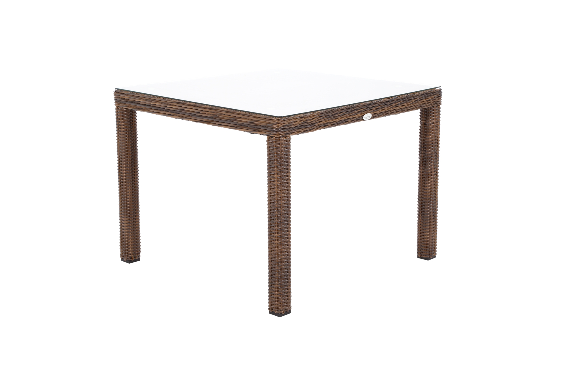 Meble ogrodowe technorattanowe Bristol Square Brown / Brown Melange 4+1