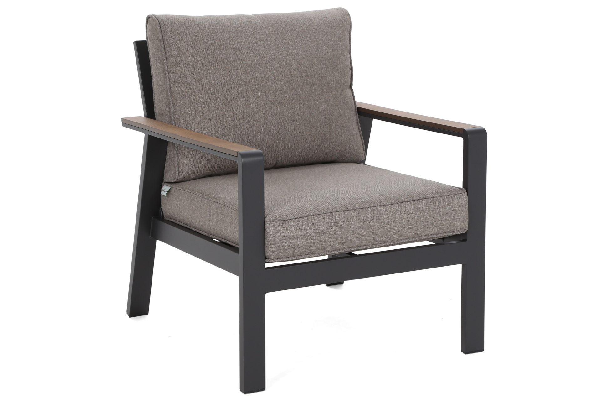 Meble ogrodowe aluminiowe Turyn Dark Grey / Beige Melange