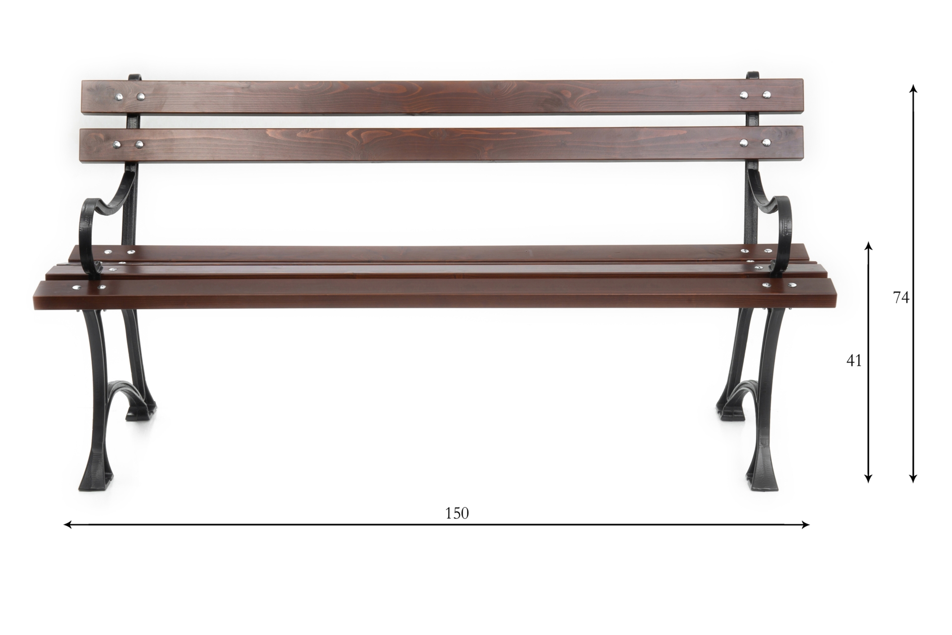 Ławka żeliwna Baster Apollo