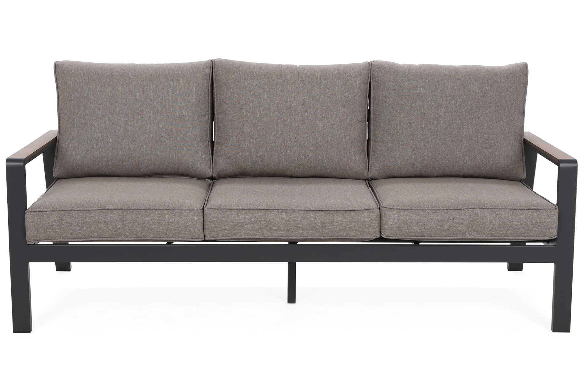 Meble ogrodowe aluminiowe Turyn Dark Grey / Beige Melange