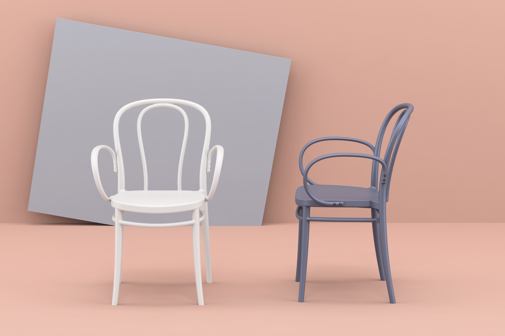 Krzesło Siesta Victor XL Dark Grey