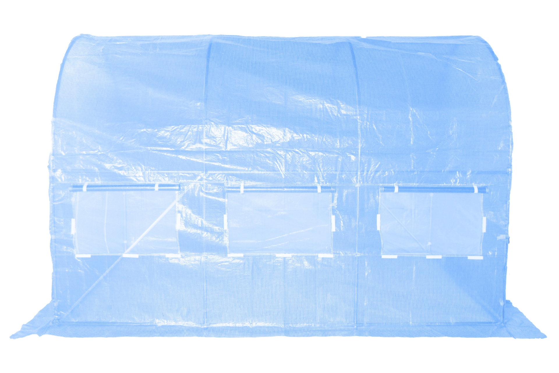 Tunel foliowy 200 x 300 cm (6 m²) stelaż + folia niebieska