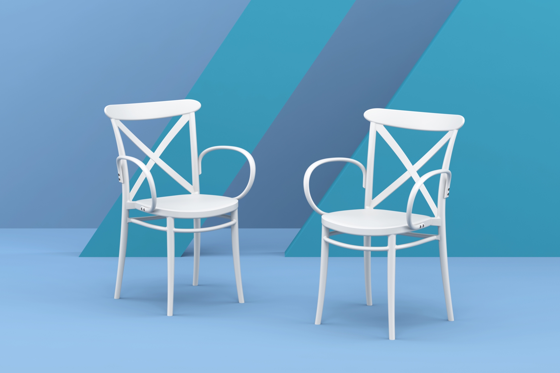 Krzesło Siesta Cross XL White