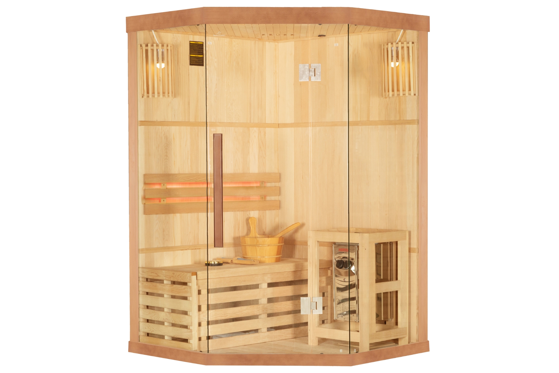 Sauna fińska narożna EA2C poekspozycyjna