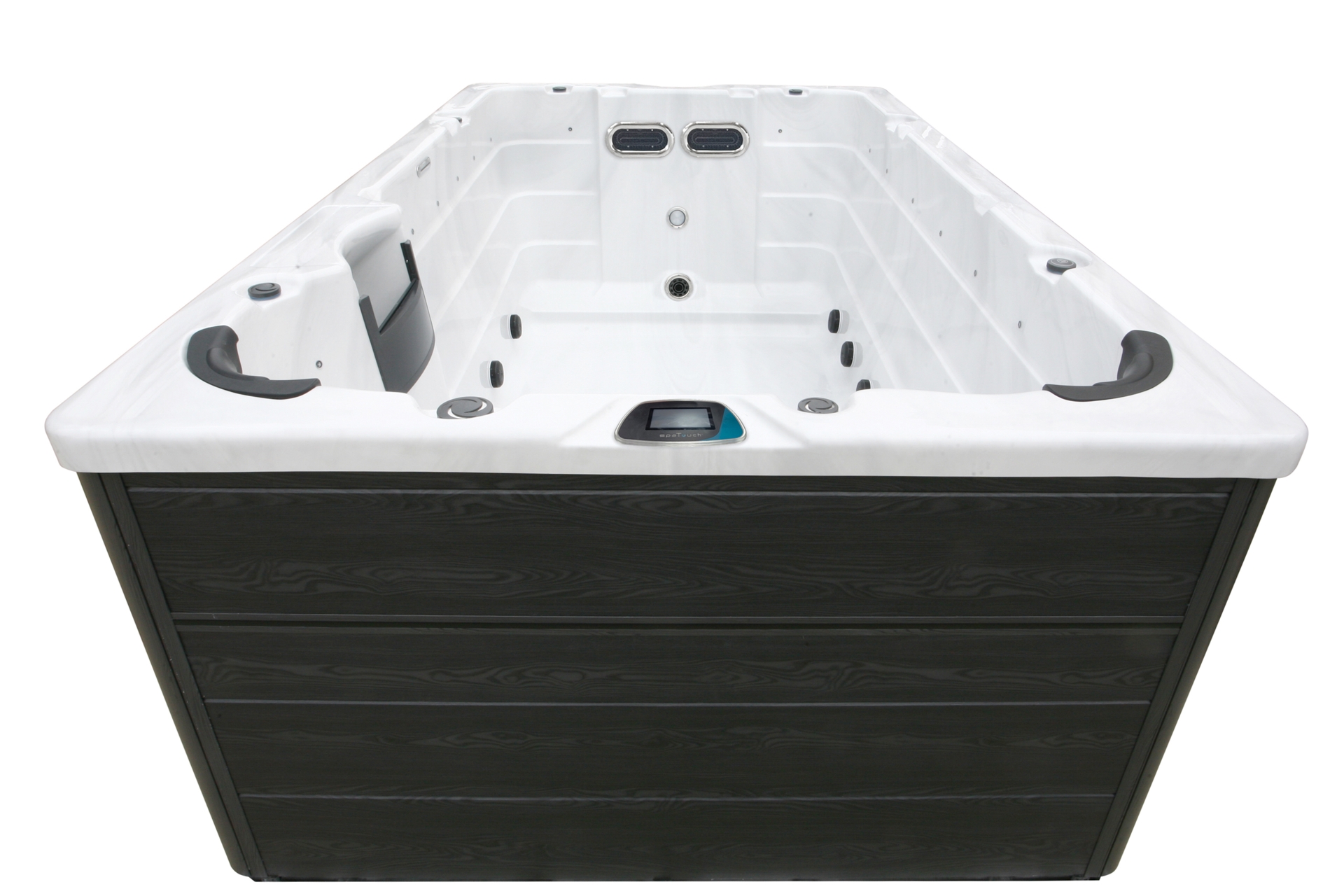 Basen ogrodowy z przeciwprądem i hydromasażem Hanscraft Thor 400 x 228 cm