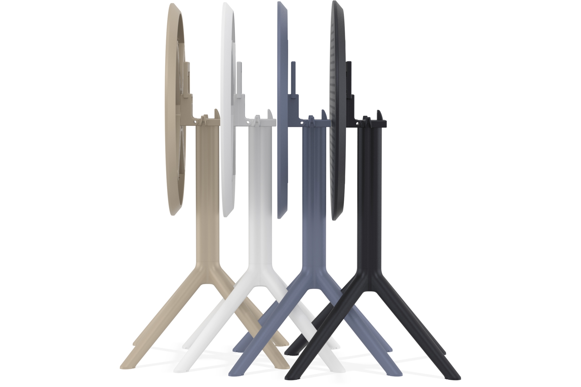Stół Siesta Sky Folding Ø 60 cm Black