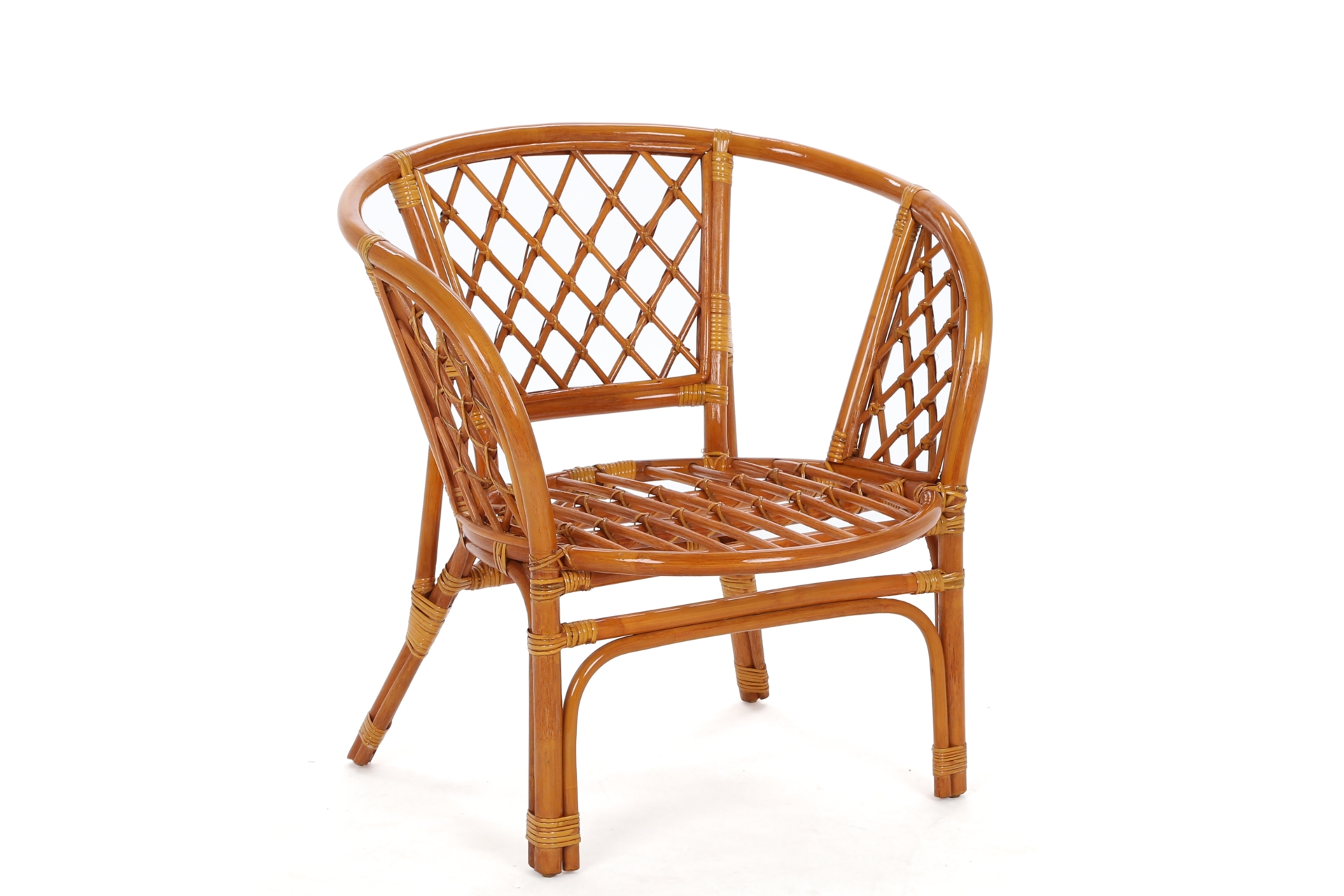 Meble ogrodowe rattanowe Bahama Orange / Cappuccino 3+1