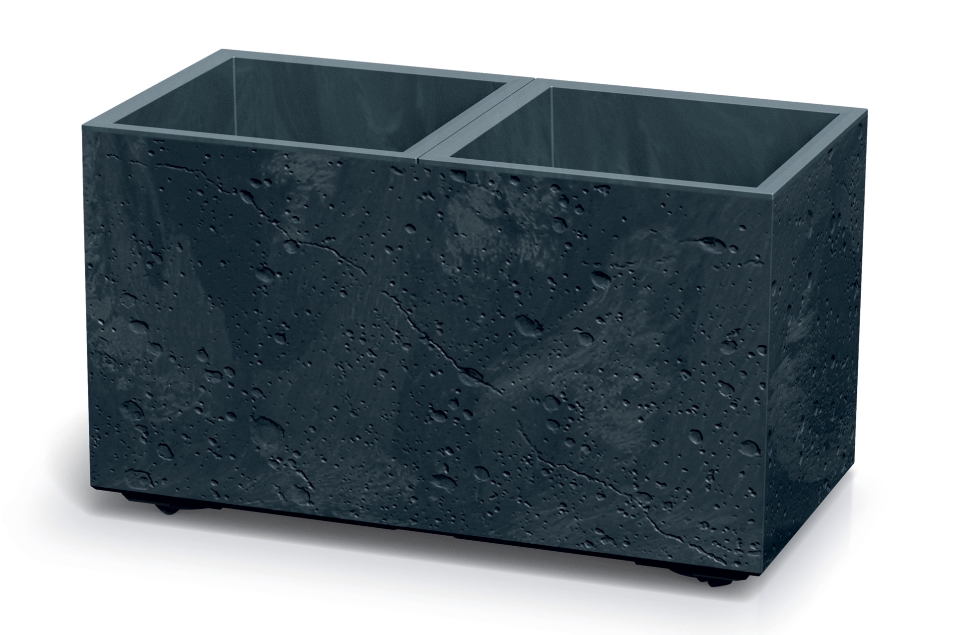 Donica ogrodowa Prosperplast Sierra Case Beton Effect Anthracite 26 l