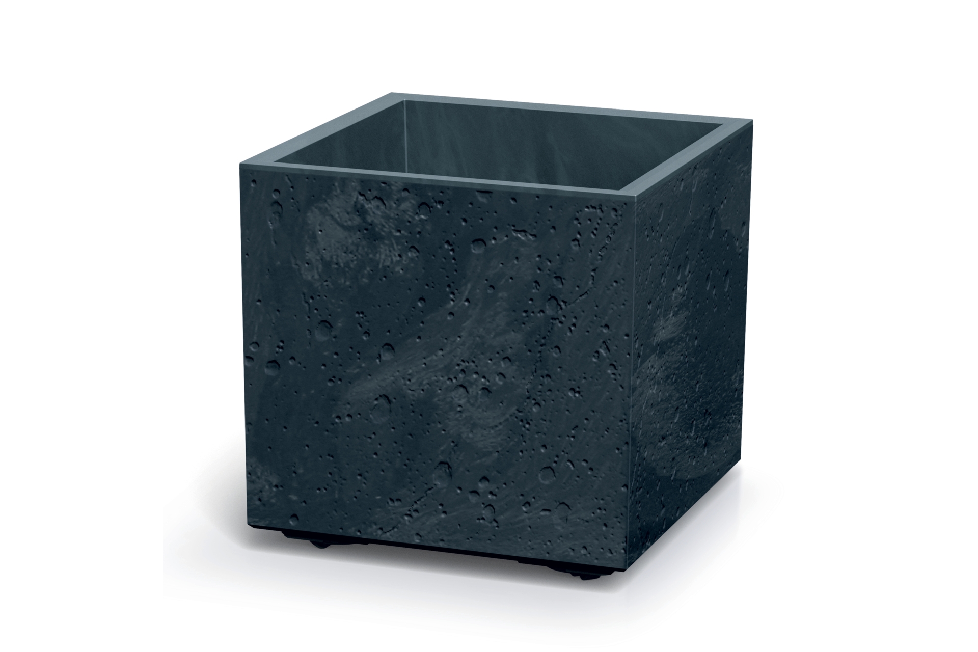 Donica ogrodowa Prosperplast Sierra Square Beton Effect Anthracite 31 l