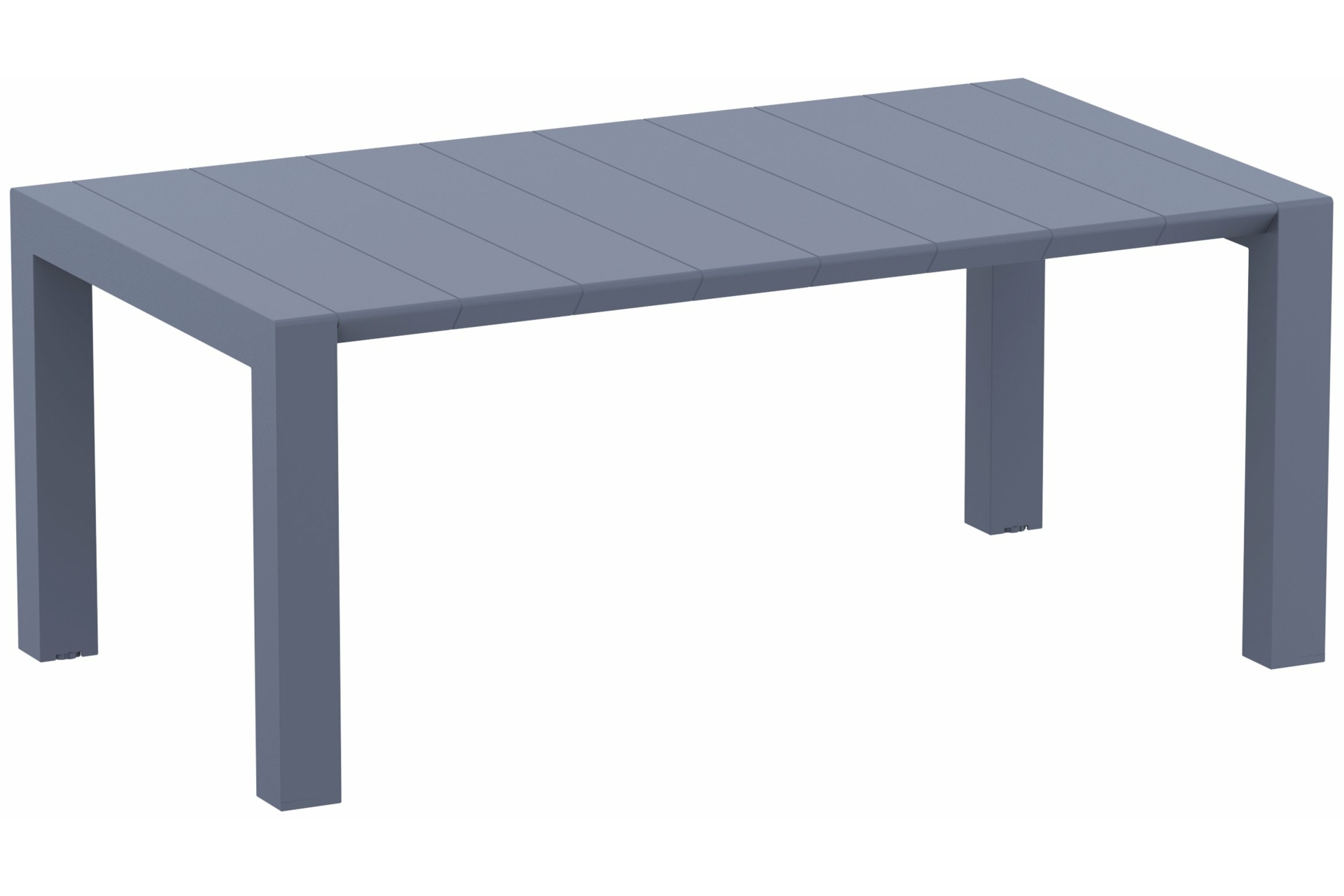Stół Siesta Vegas 180+40 cm Dark Grey