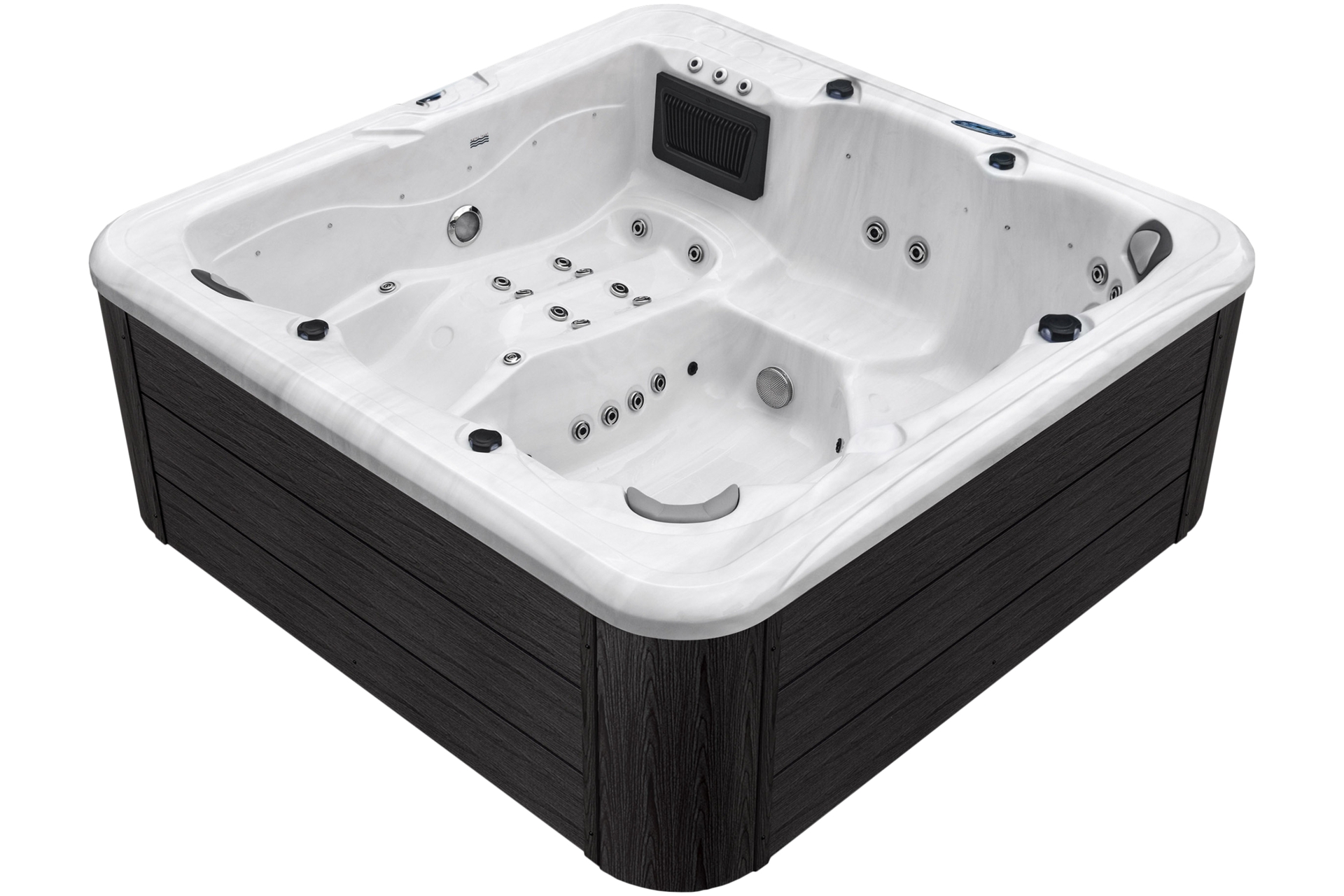 Wanna ogrodowa z hydromasażem Aquess Zenya 5102 6-osobowa