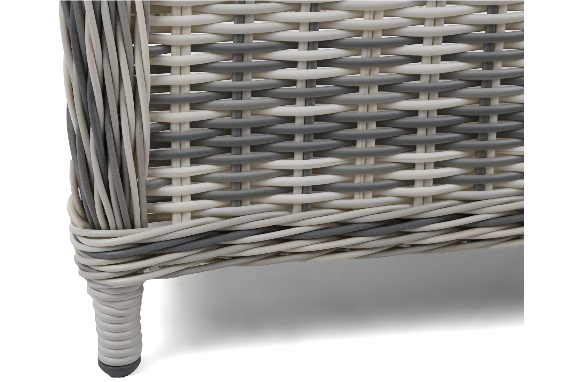 Meble ogrodowe technorattanowe Alicante Light Grey / Grey Melange