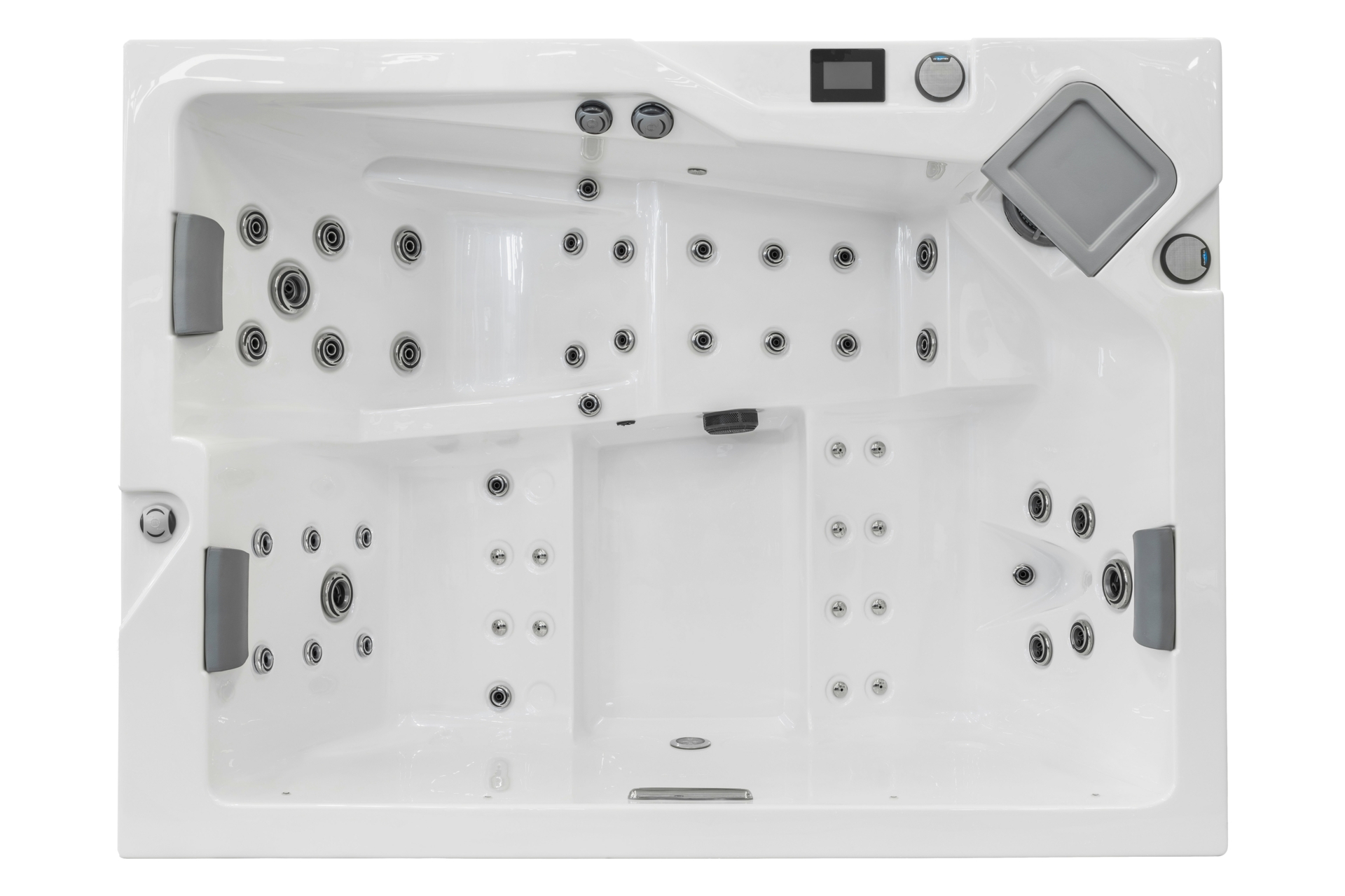 Wanna ogrodowa z hydromasażem Hanscraft Nephrite Oka2