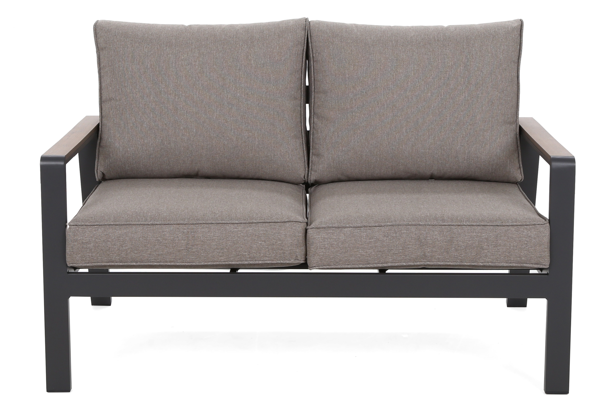 Meble ogrodowe aluminiowe Turyn Dark Grey / Beige Melange