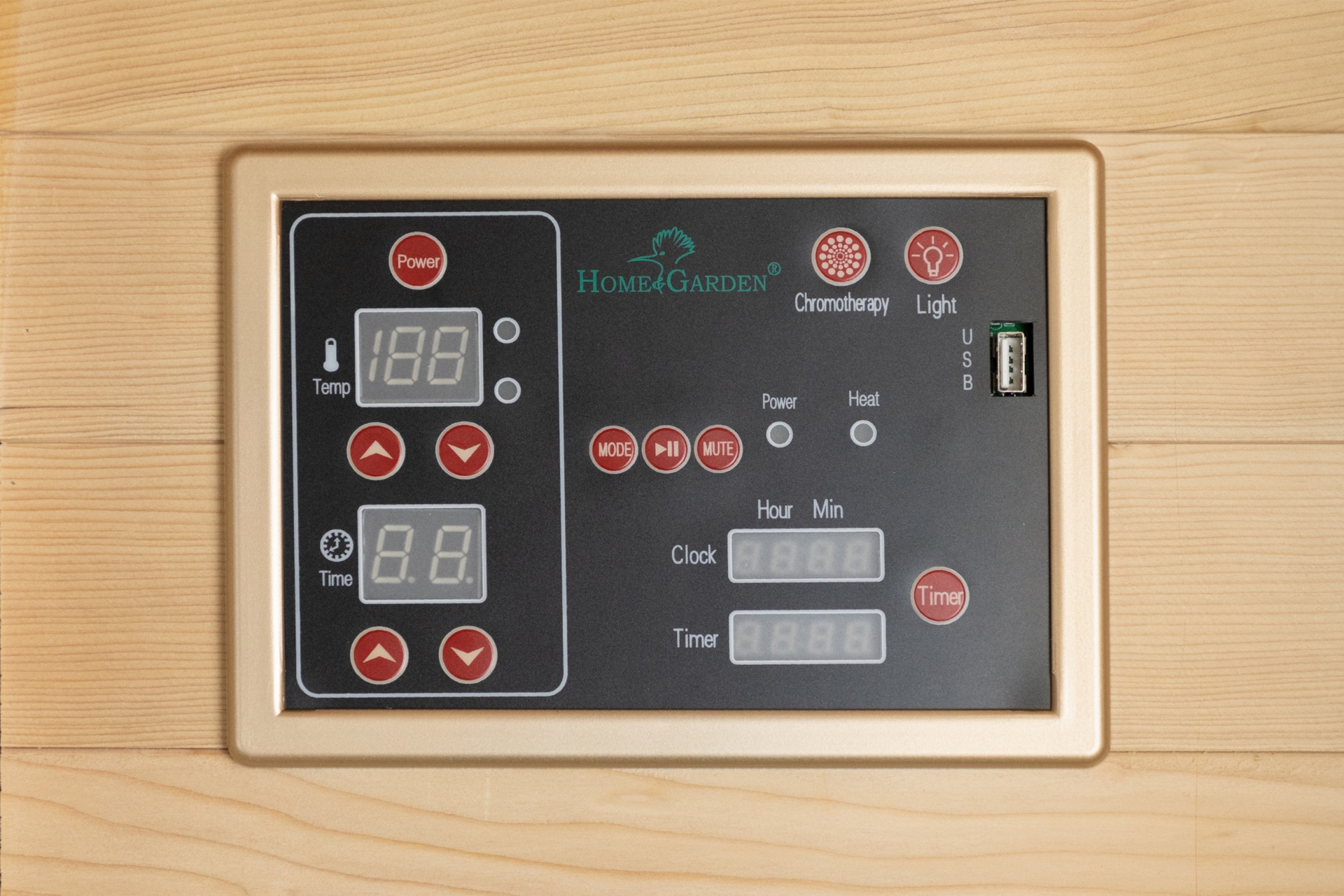 Sauna infrared Nordum Classic 1-osobowa naturalna