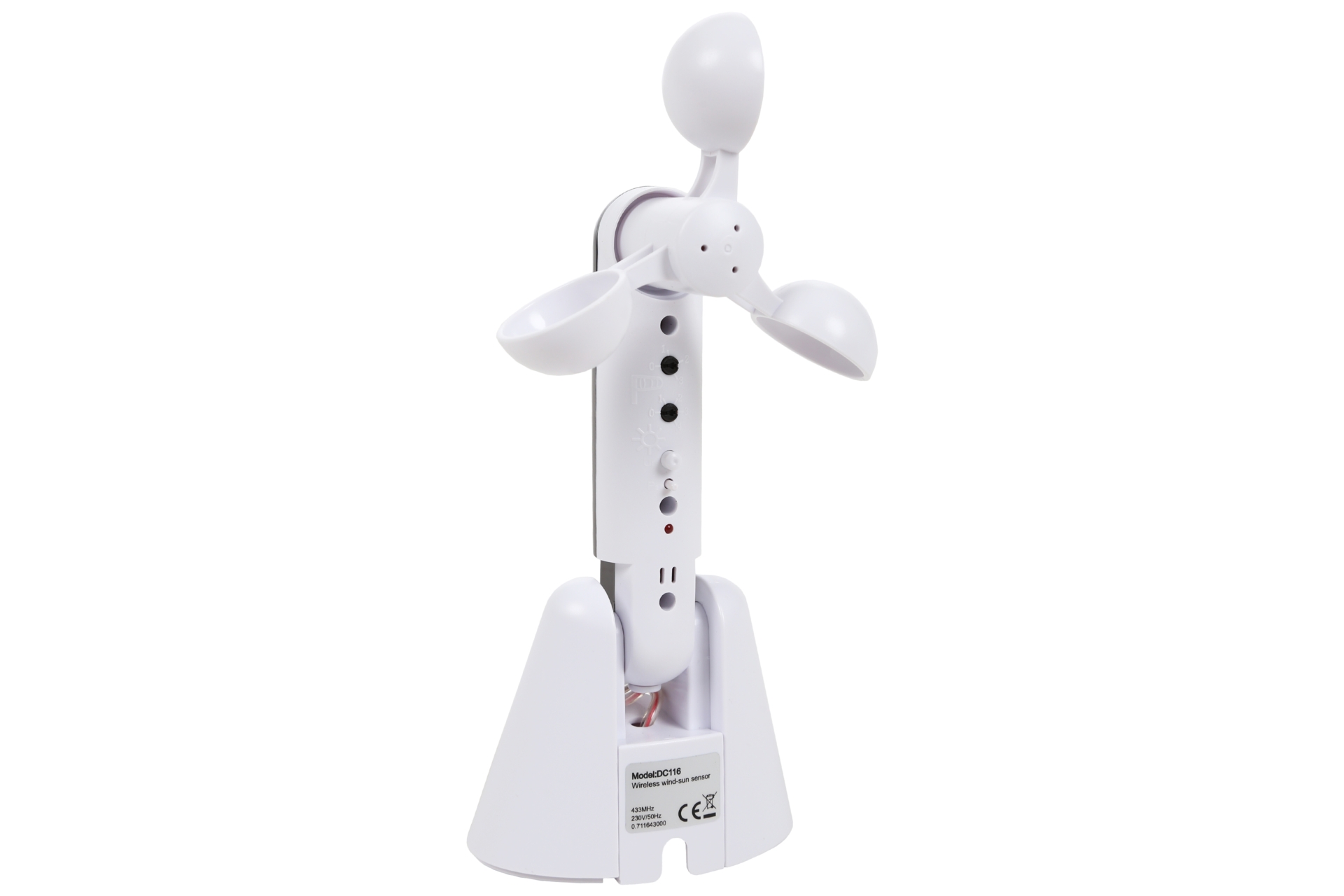 Bezprzewodowy czujnik wiatru i słońca do markizy elektrycznej Futura