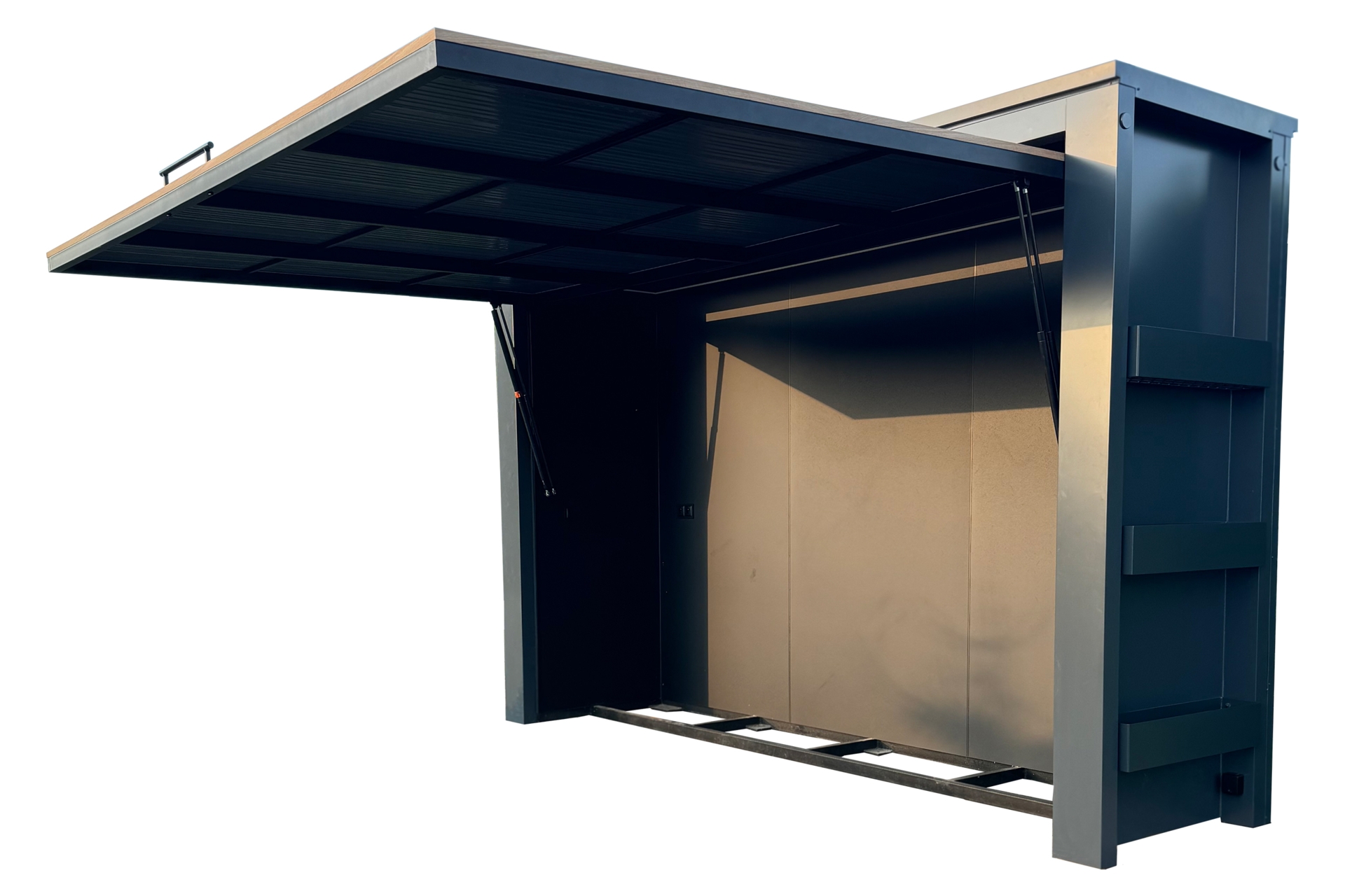 Kuchnia ogrodowa zamykana Island Dibond