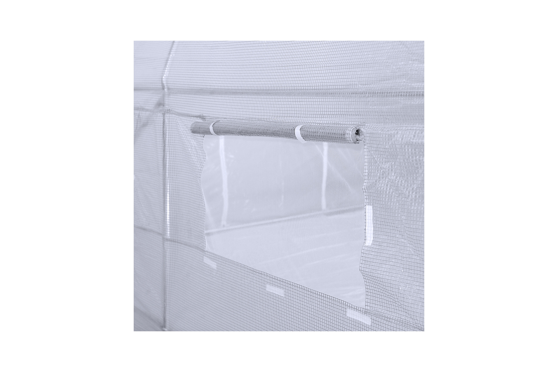 Tunel foliowy 200 x 450 cm (9 m²) stelaż + folia biała