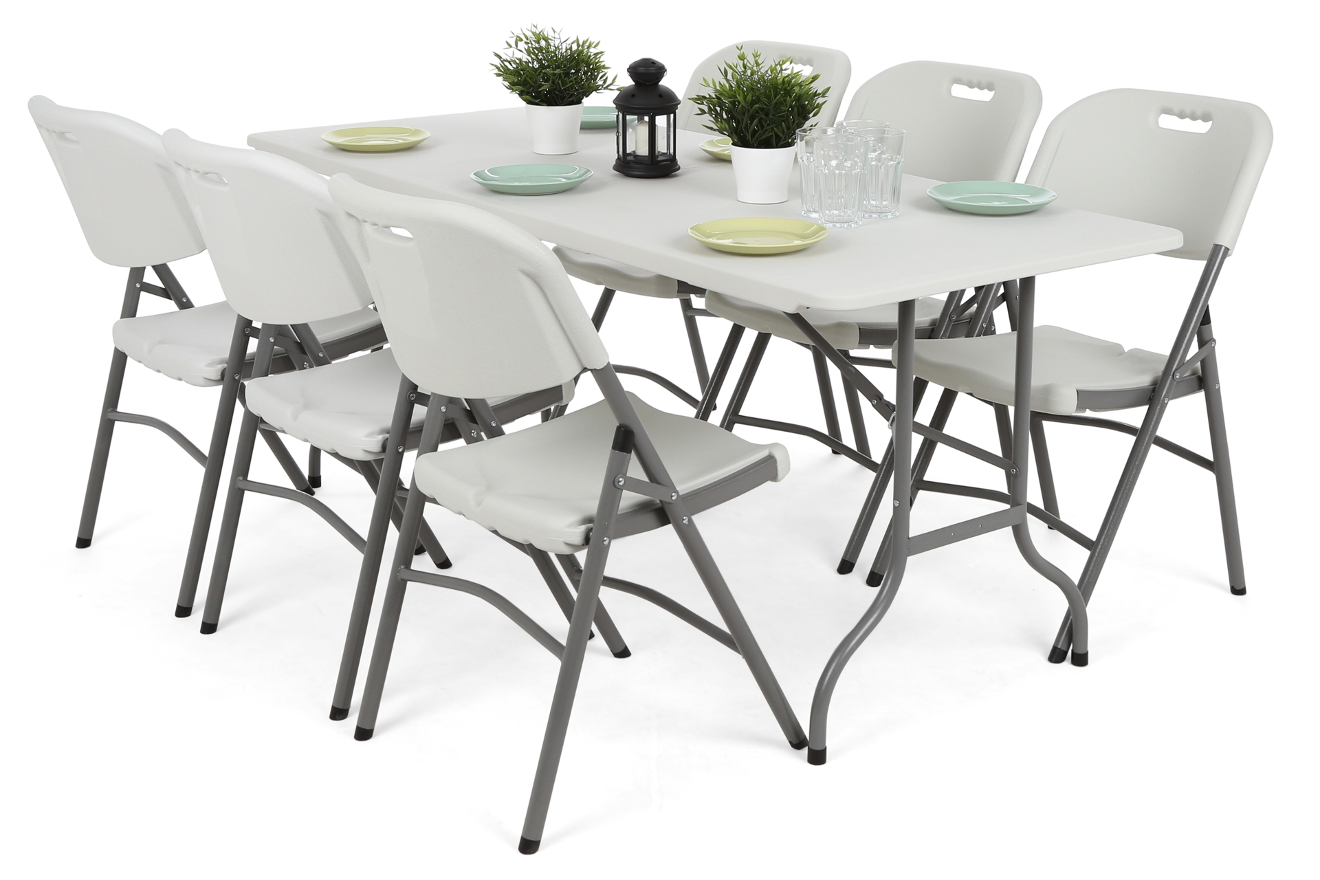 Zestaw mebli cateringowych 180 cm 6+1 