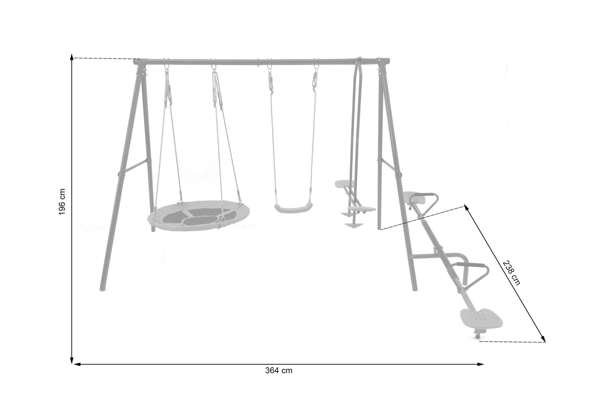 Plac zabaw do ogrodu MSW-01