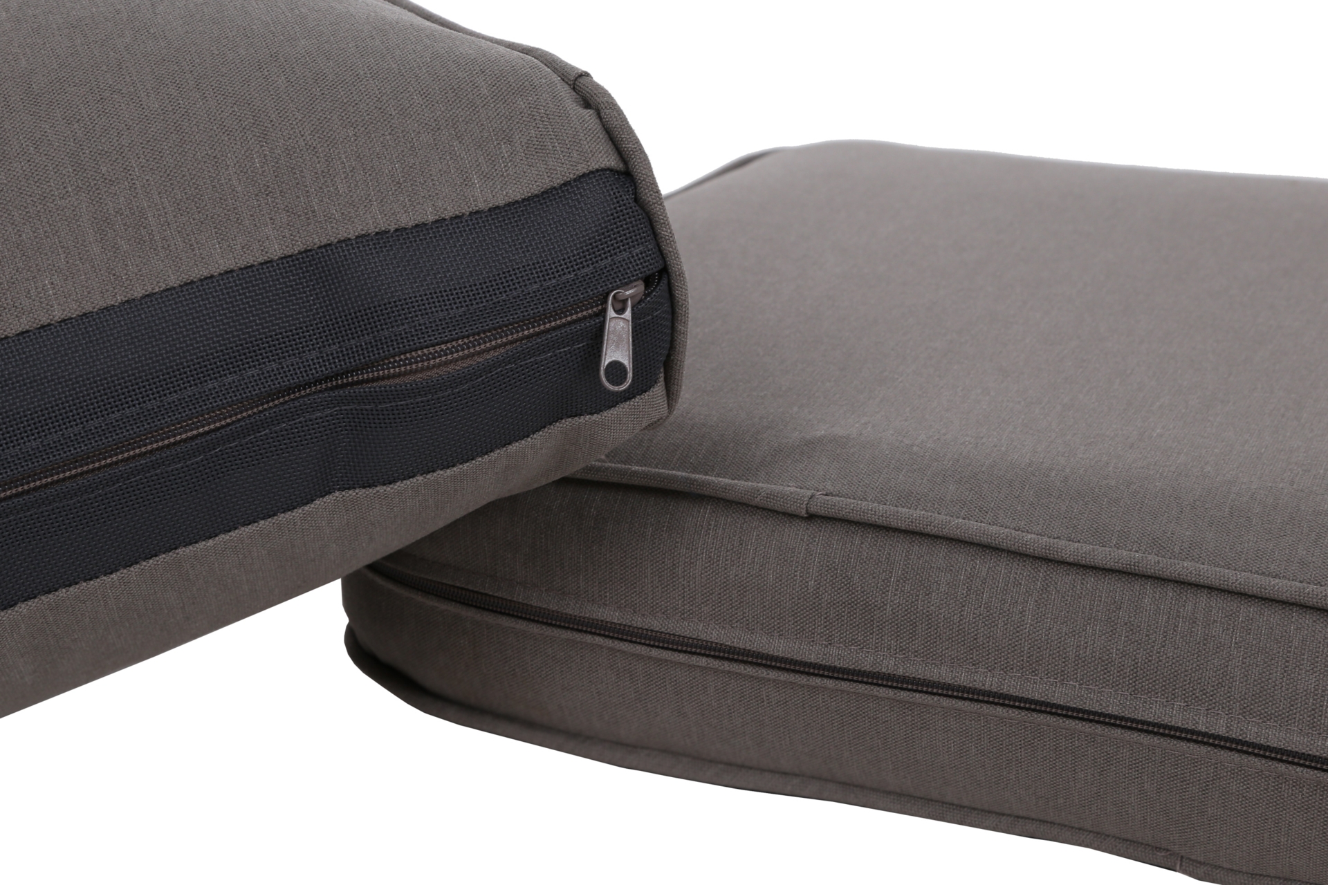Meble ogrodowe technorattanowe Foggia Light Grey / Grey