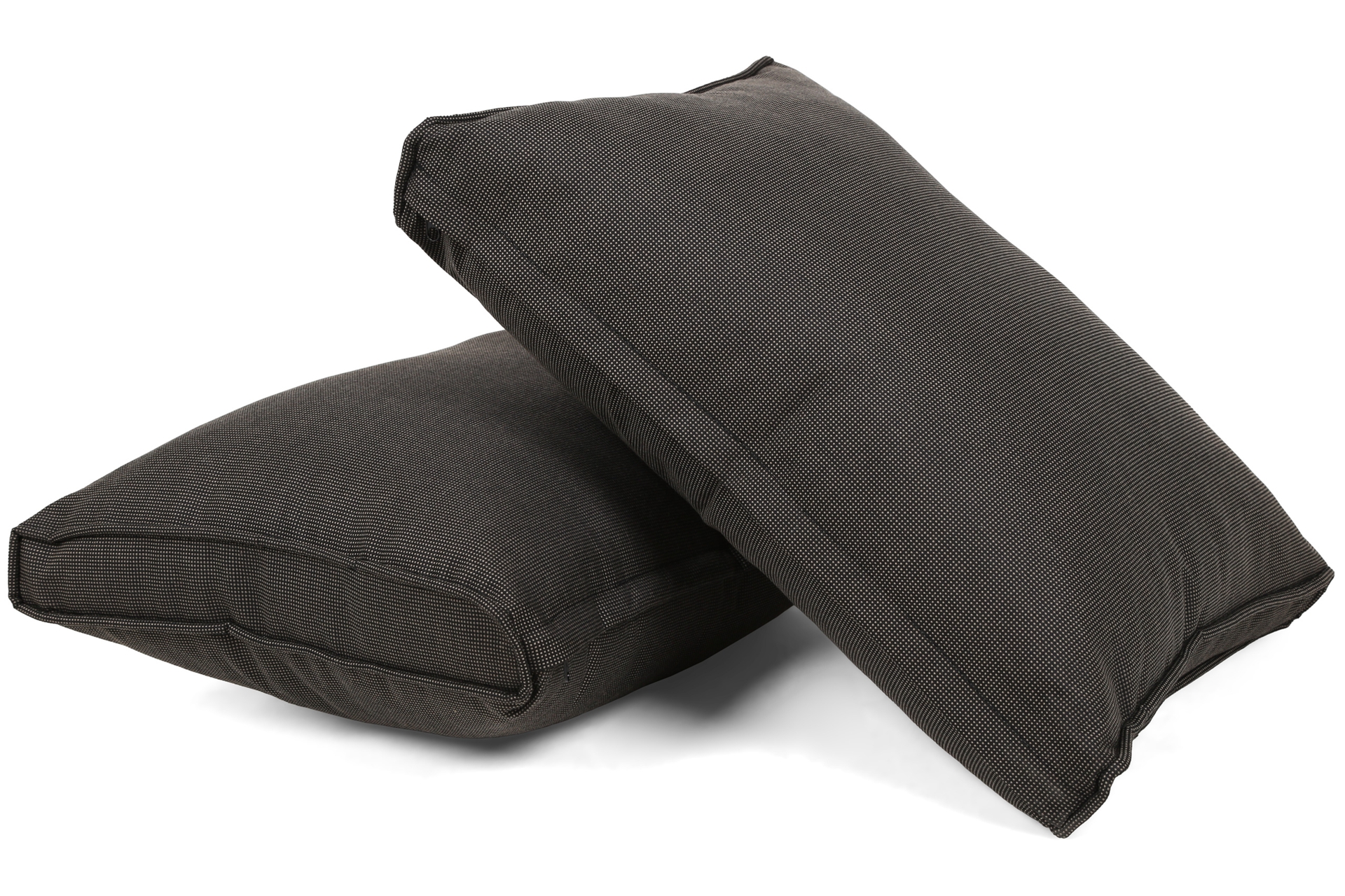 Narożnik ogrodowy technorattanowy Lagos Muddy Grey / Black Melange