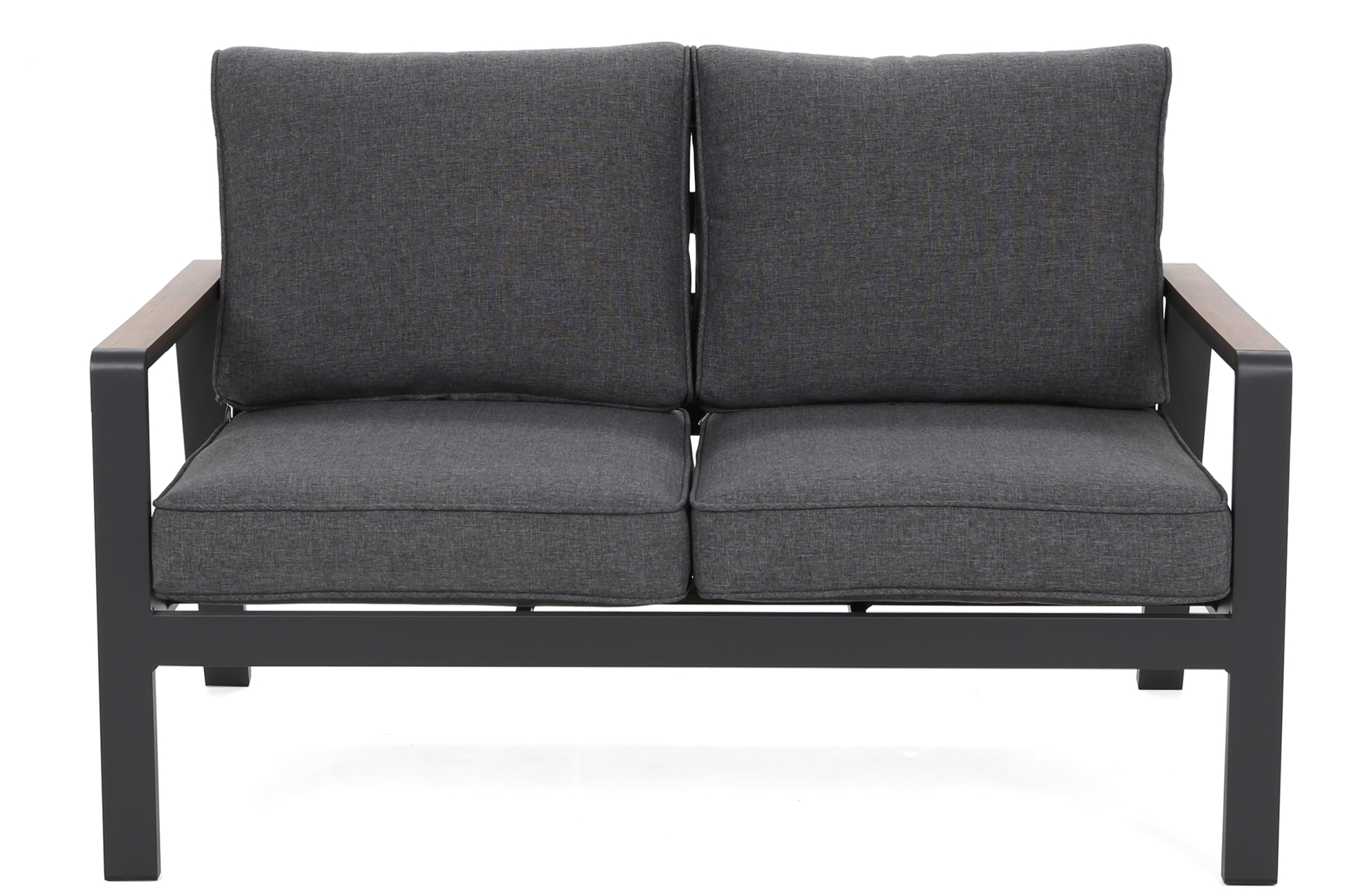 Zestaw mebli aluminiowych Turyn Dark Grey / Grey Melange