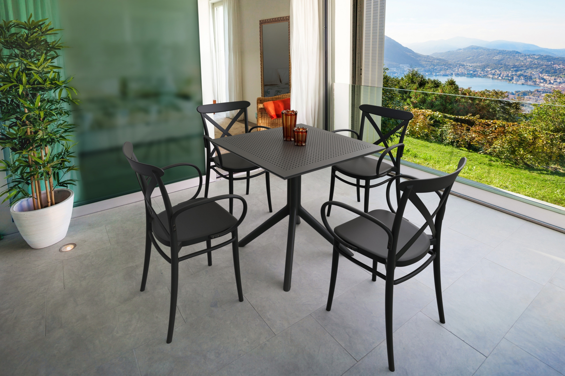 Krzesło Siesta Cross XL Black