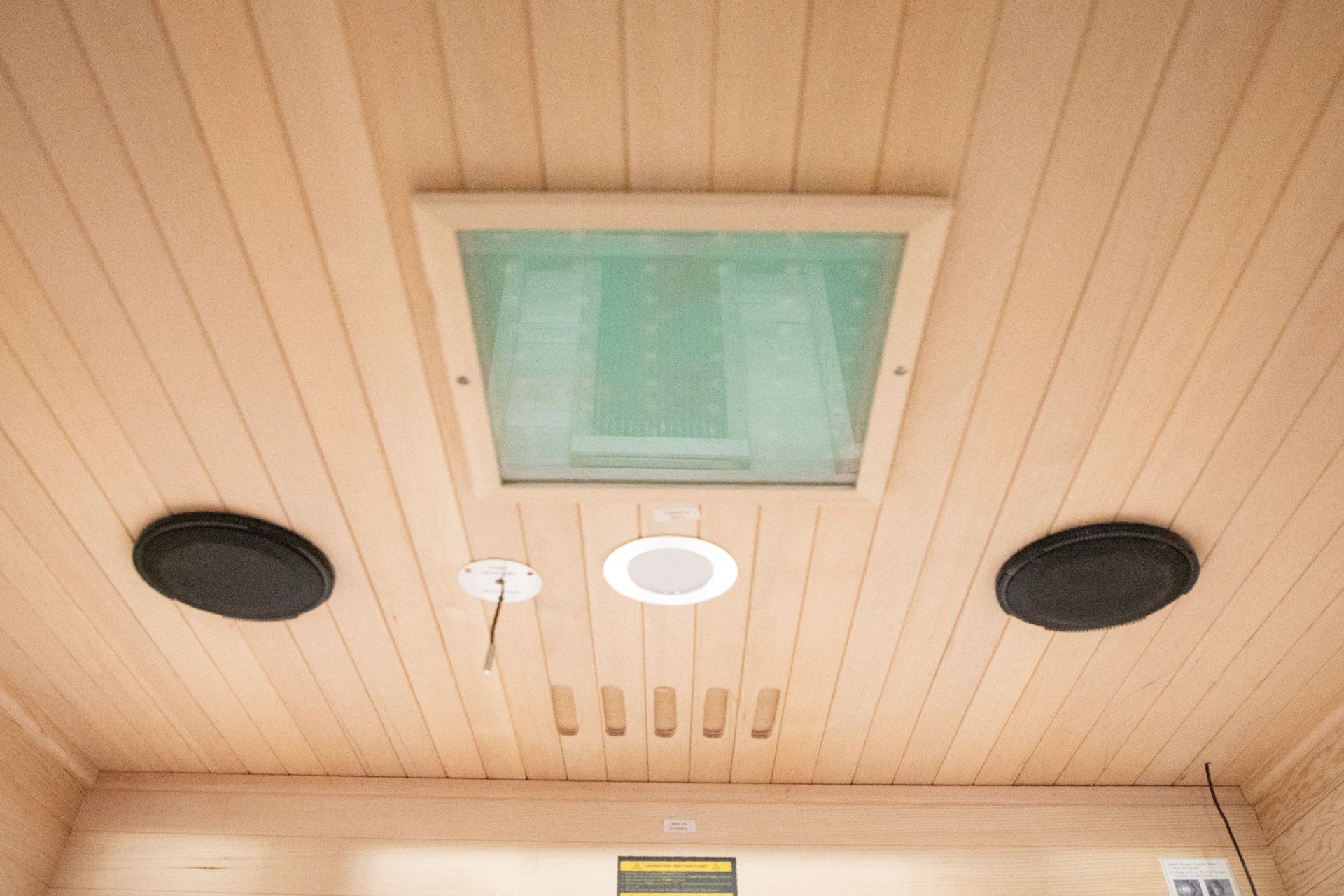 Sauna infrared EF2R Natural z koloroterapią 2-osobowa