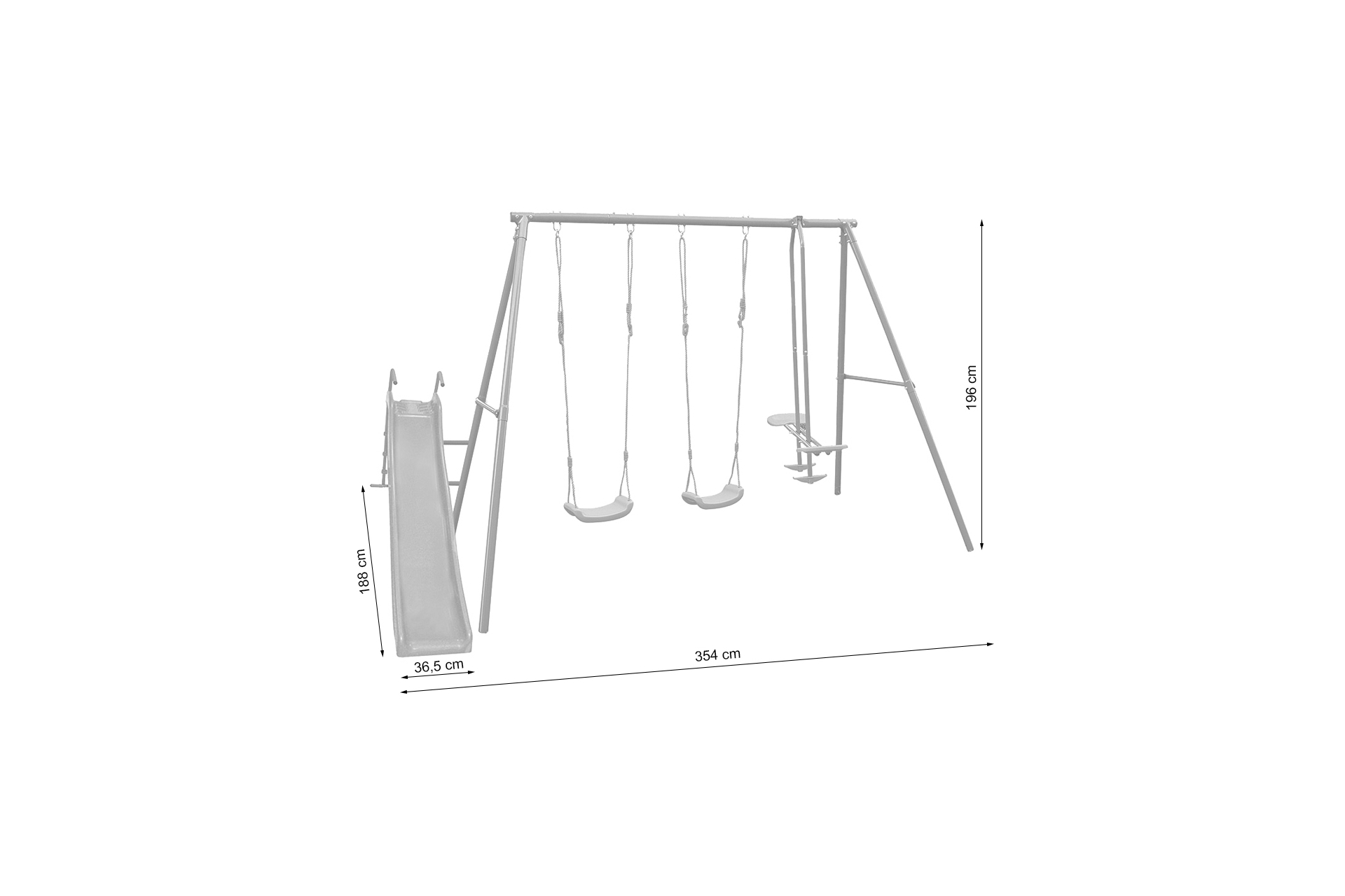 Plac zabaw do ogrodu MSN-01