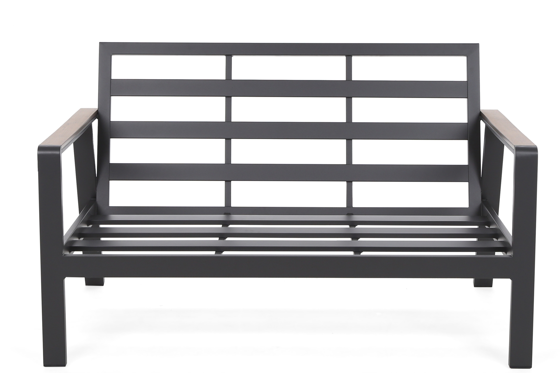 Meble ogrodowe aluminiowe Turyn Dark Grey / Beige Melange