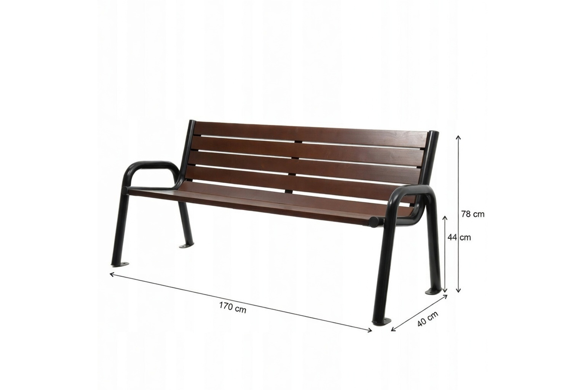 Ławka stalowa Baster Neptune