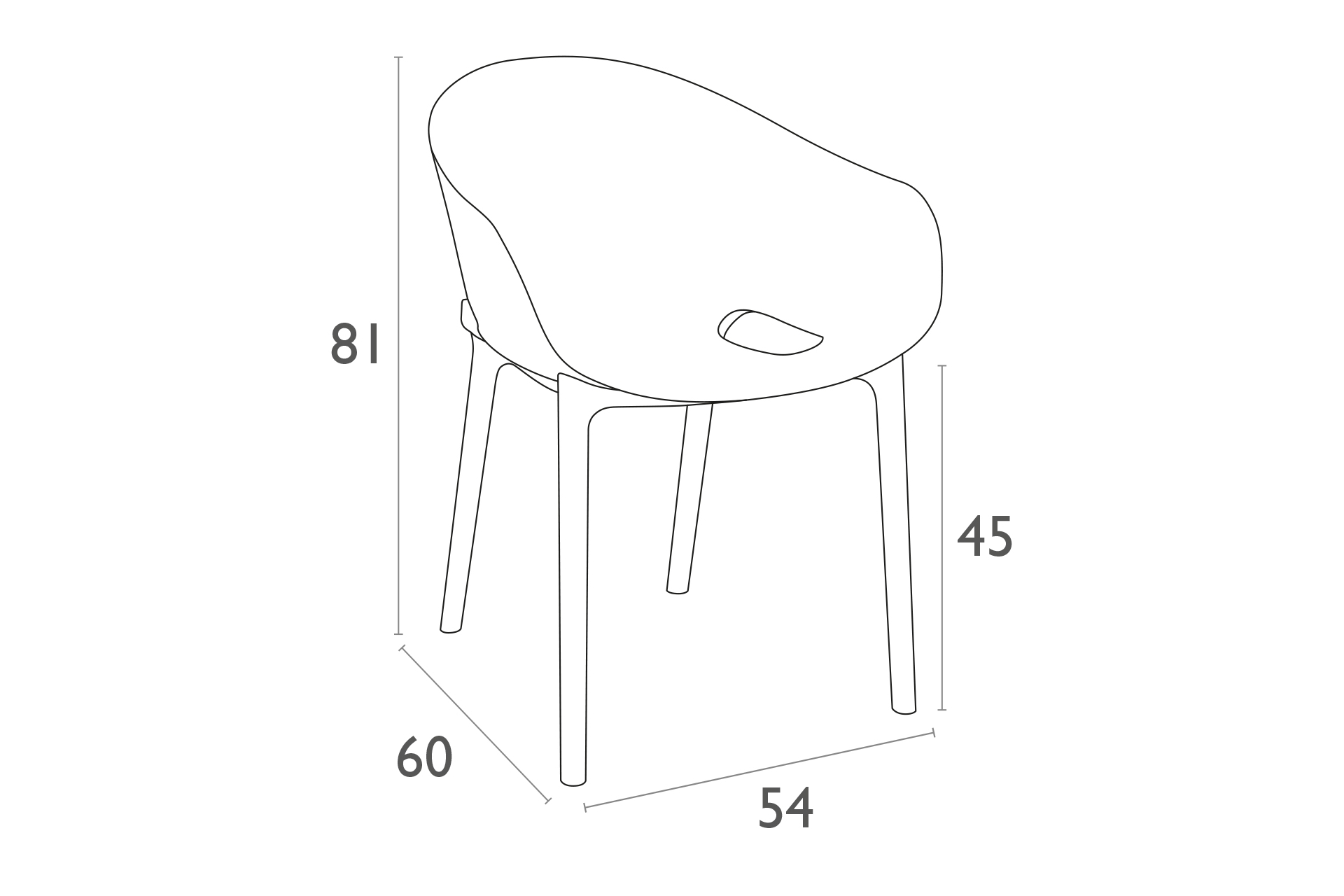 Krzesło Siesta Sky Pro Black