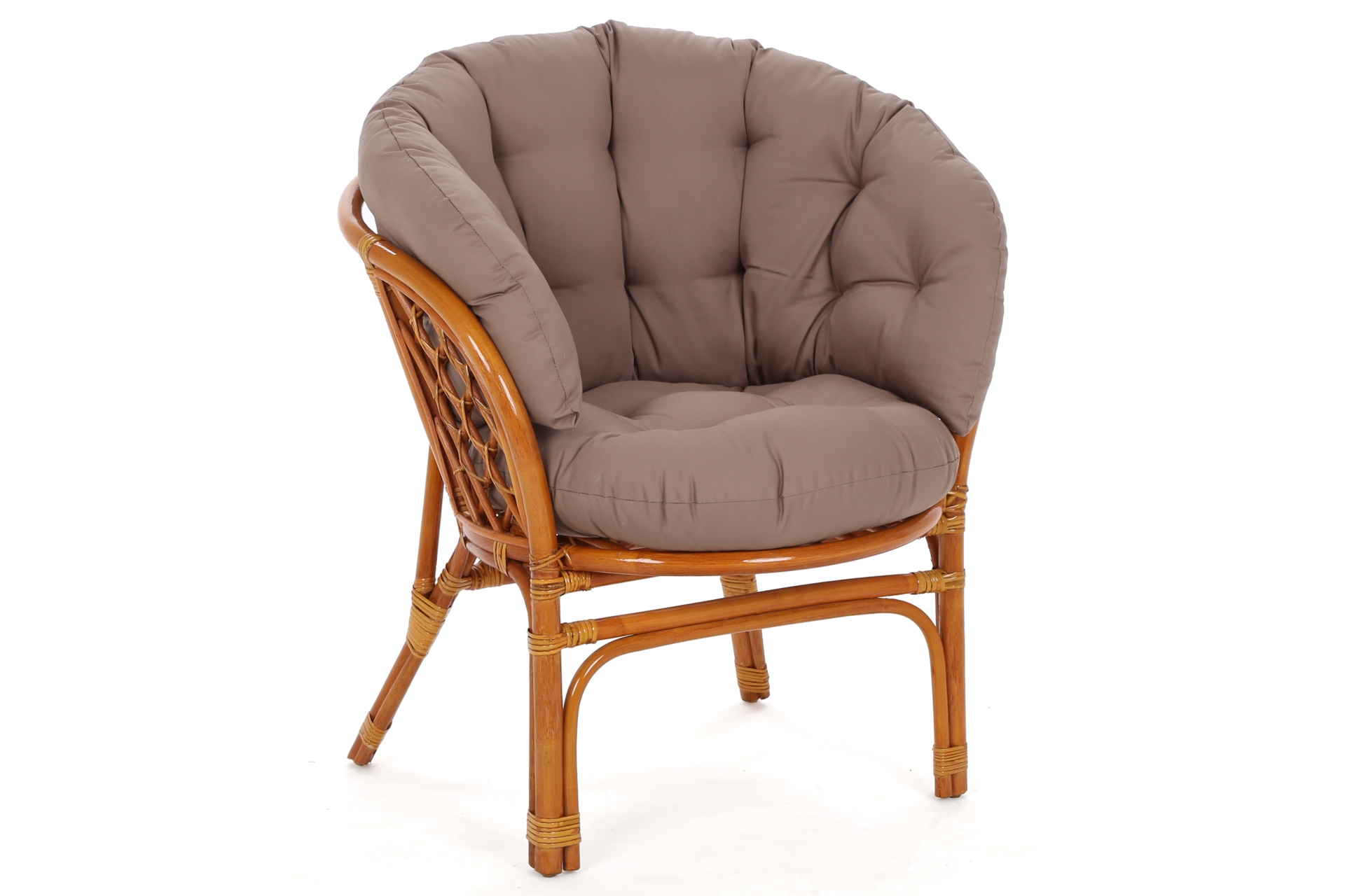 Meble ogrodowe rattanowe Bahama Orange / Cappuccino 3+1