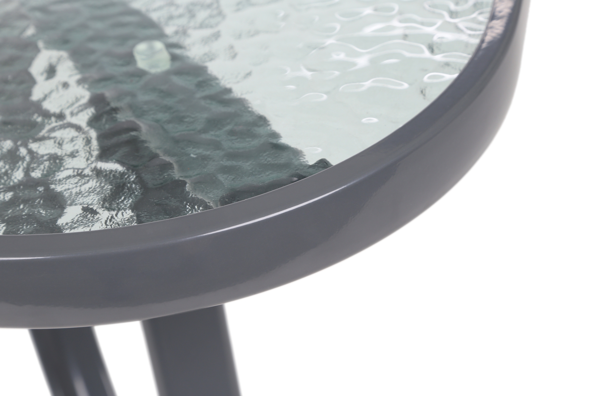 Meble ogrodowe metalowe Sevilla 145 cm Atlanta Grey / Brown Triangles 6+1