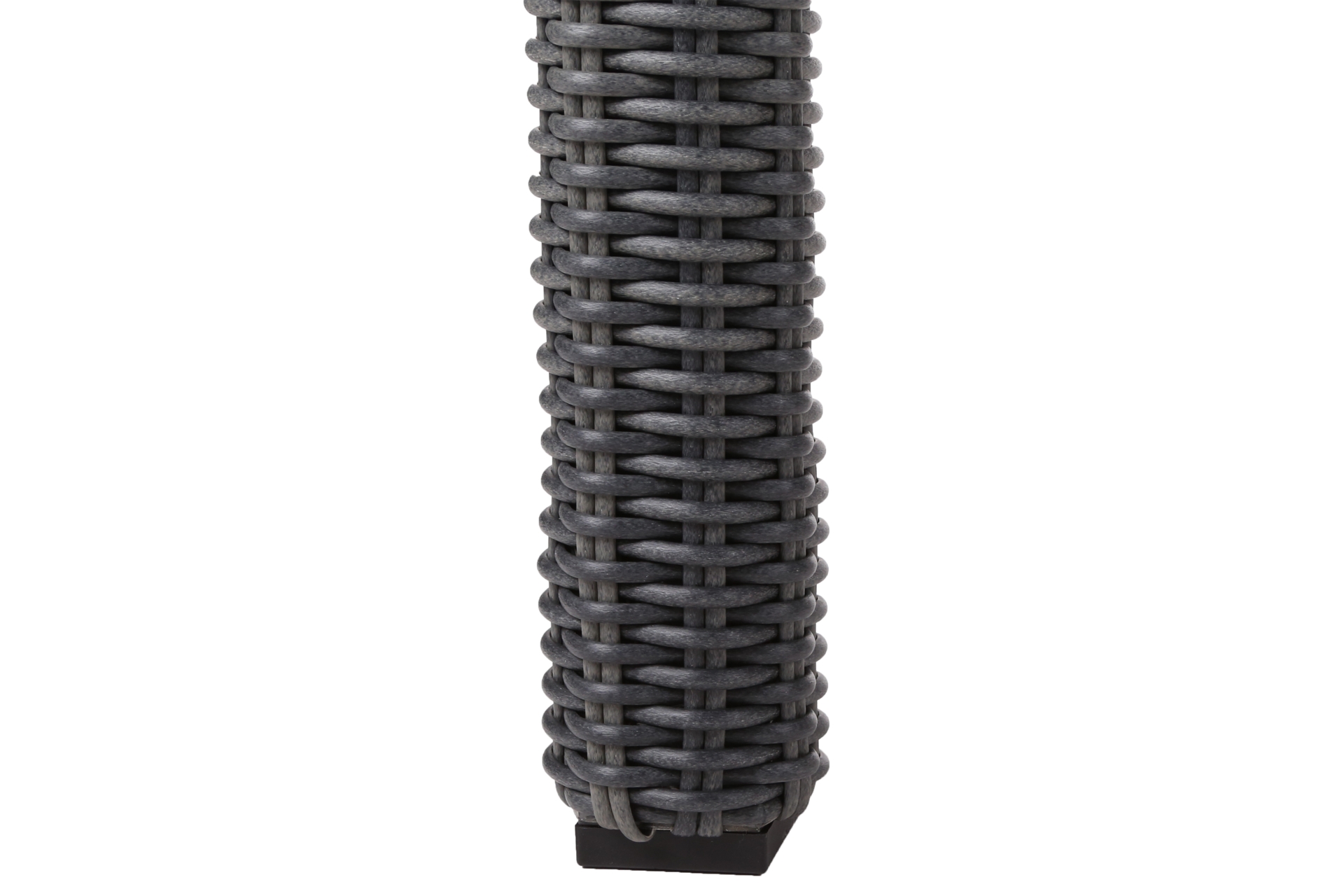 Meble ogrodowe technorattanowe Bristol 180 cm Grey / Grey Melange 6+1