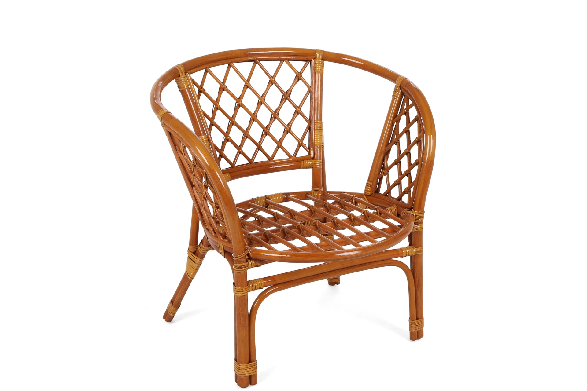 Meble ogrodowe rattanowe Bahama Orange / Brown 3+1