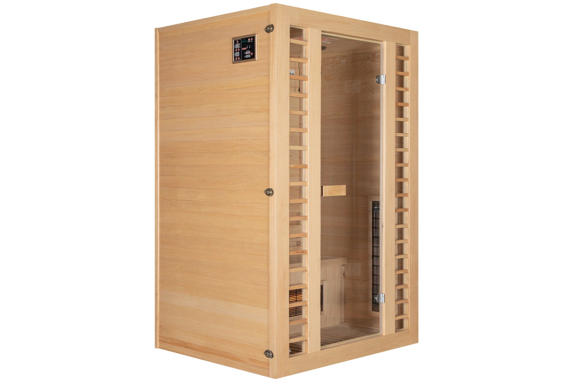 Sauna infrared EF2R Natural z koloroterapią 2-osobowa