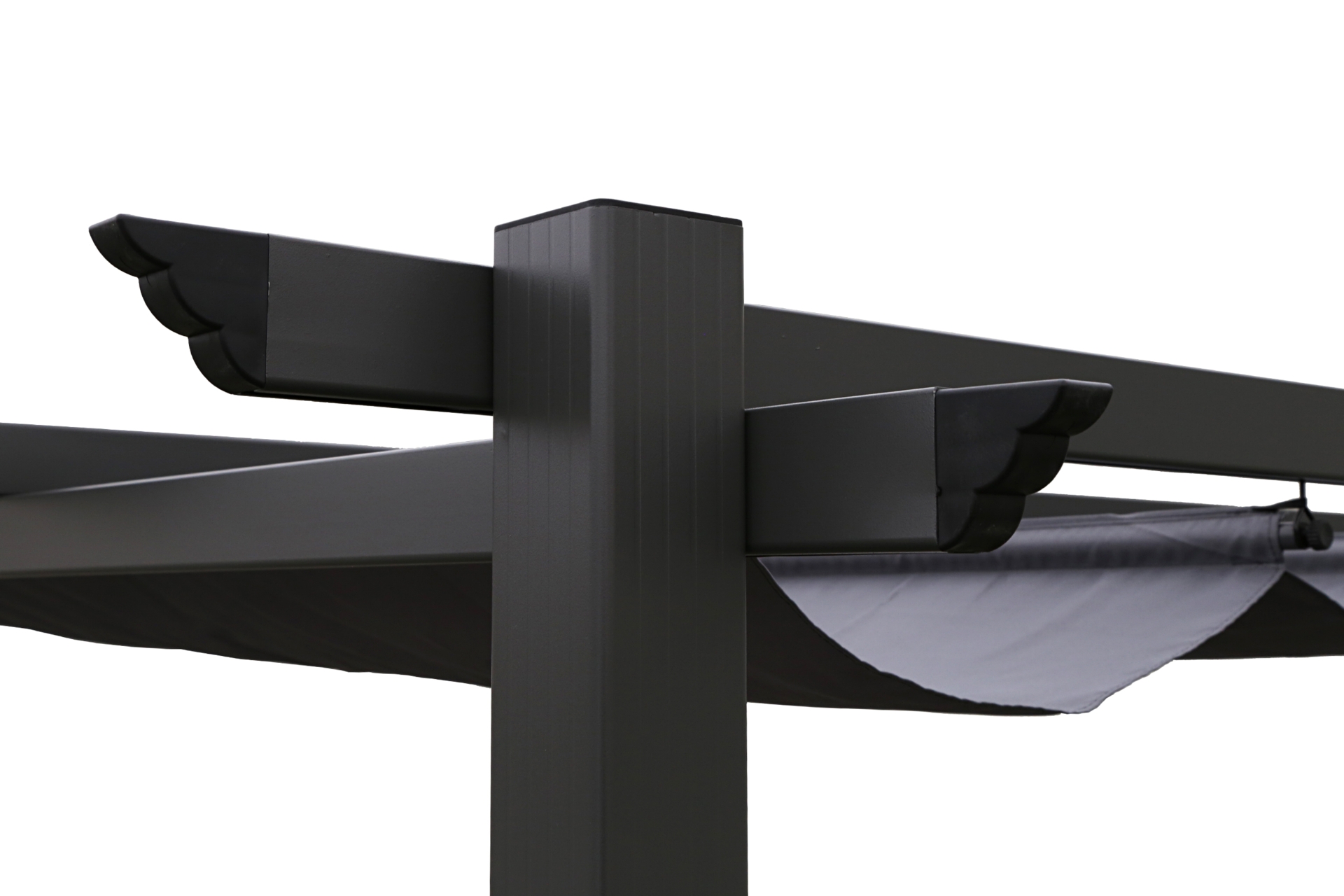 Pergola ogrodowa aluminiowa Bakio 400 x 300 cm