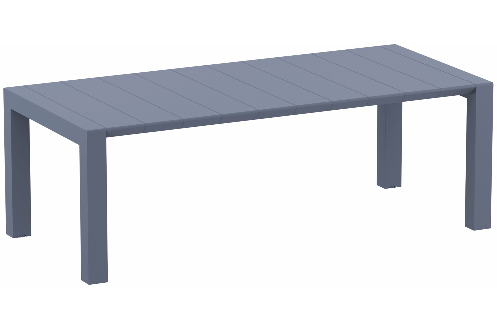 Stół Siesta Vegas 180+40 cm Dark Grey