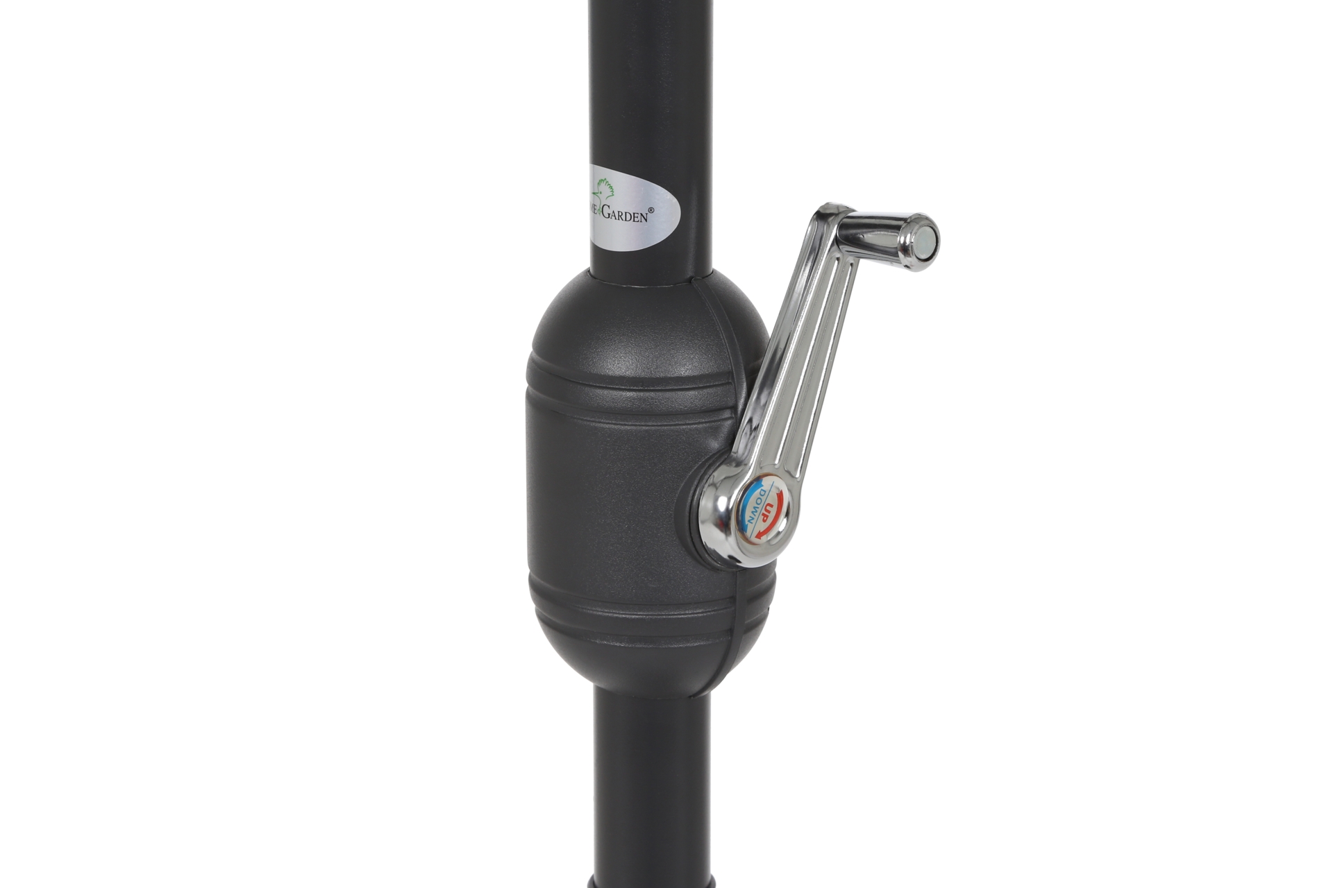 Parasol na balkon połówkowy Bima 140 cm Grey / Ecru