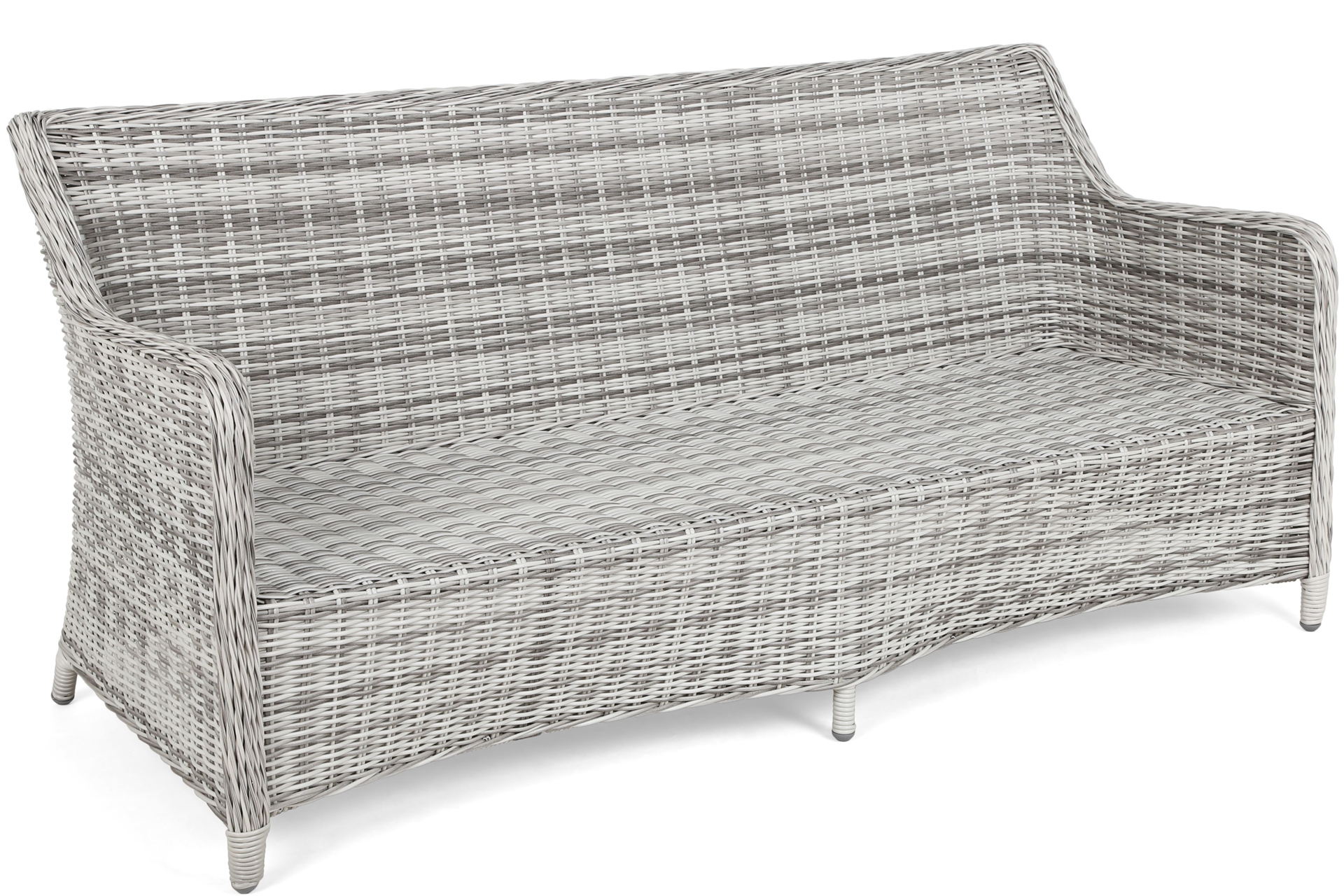 Meble ogrodowe technorattanowe California Light Grey / Grey Melange