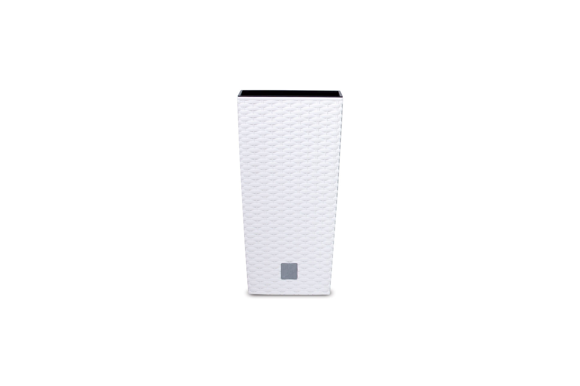 Doniczka Prosperplast Rato Square White 265 z wkładem 11 l