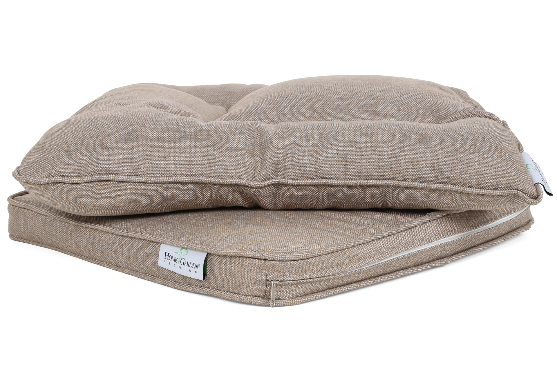 Meble ogrodowe technorattanowe Bristol 180 cm Brown Mat / Brown Melange 6+1
