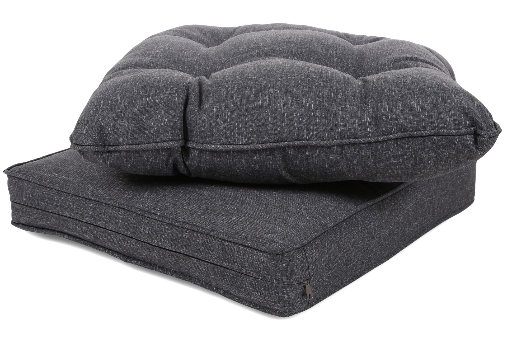Narożnik technorattanowy lewy Alicante Light Grey / Grey Melange