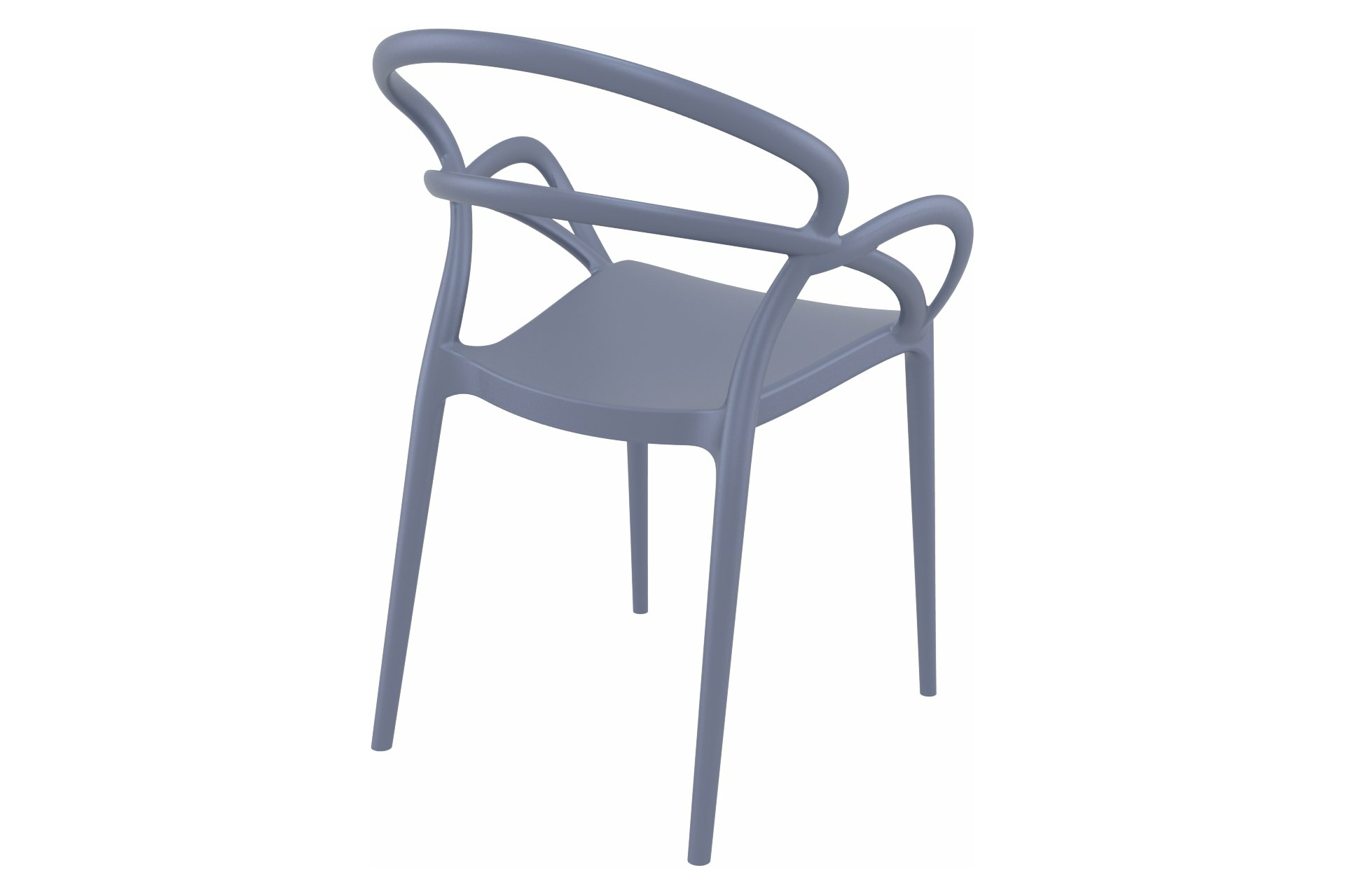 Meble ogrodowe Siesta Mila Sky 70 cm Dark Grey 2+1