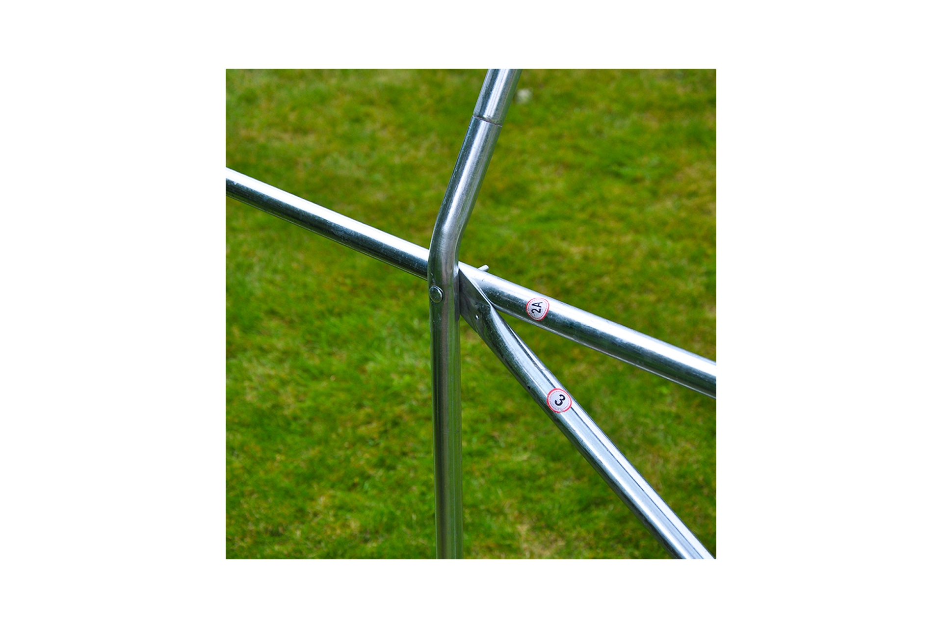 Tunel foliowy 200 x 300 cm (6 m²) stelaż + folia niebieska