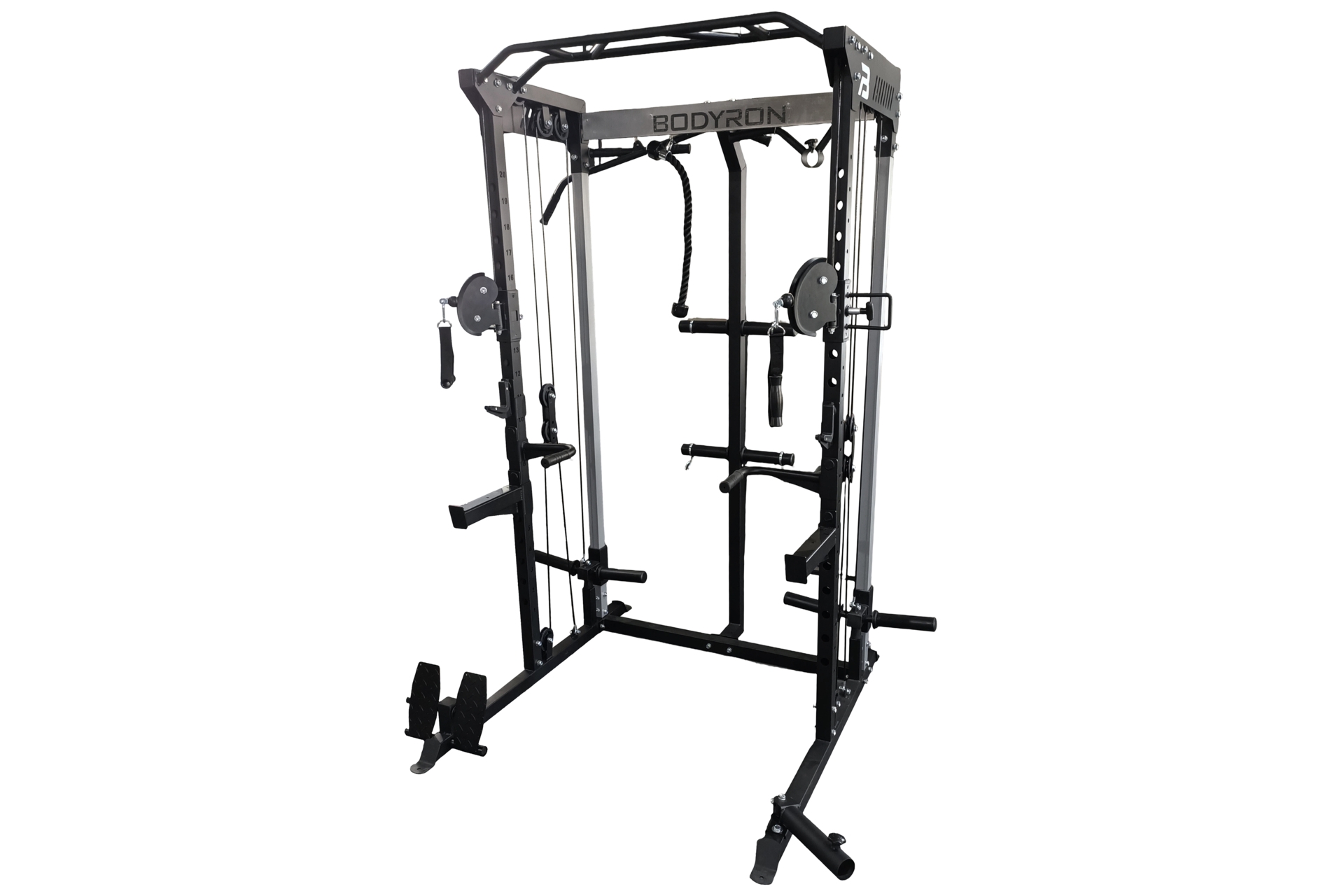 Klatka treningowa z wyciągami Bodyron Black